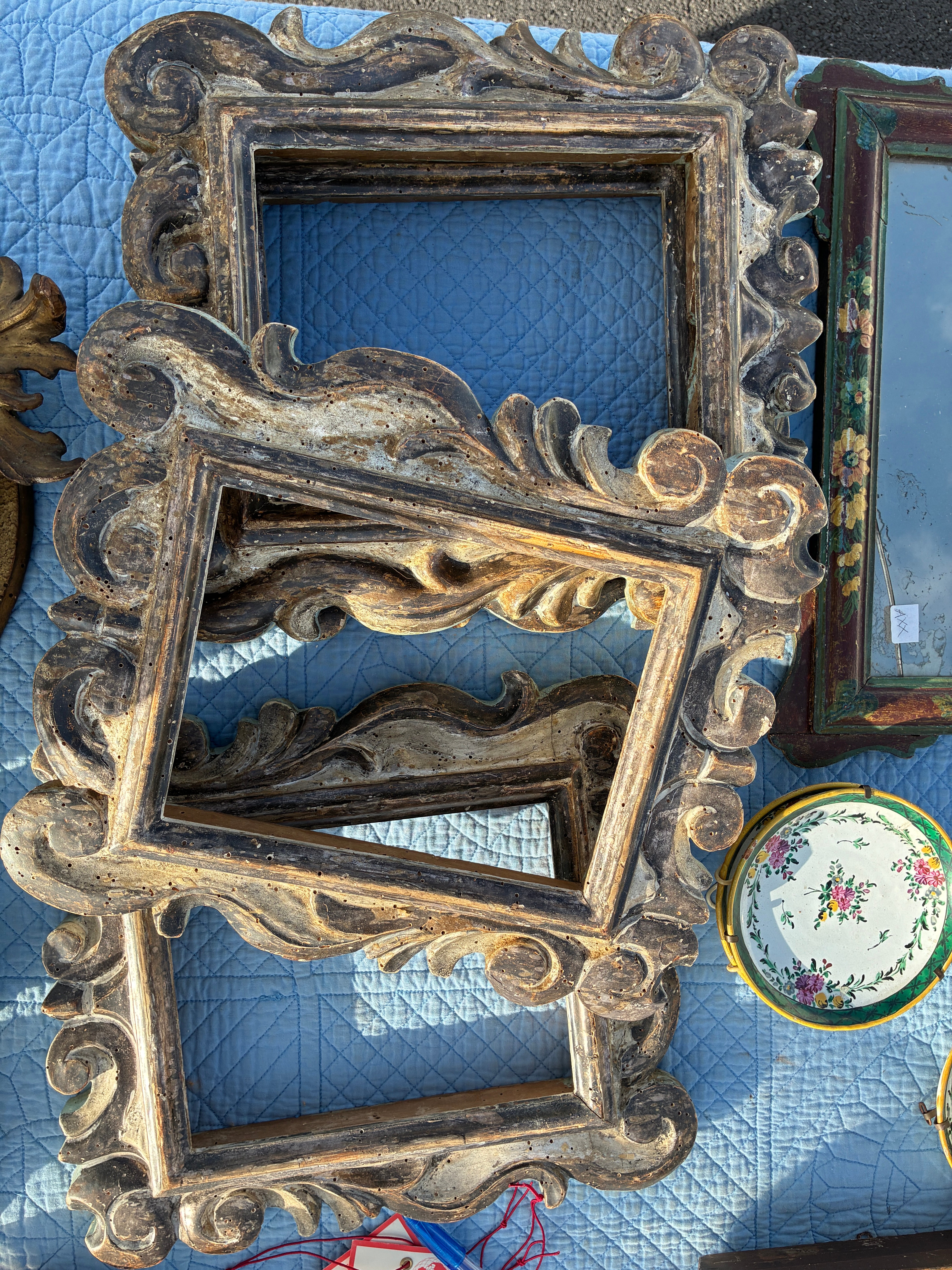 Carved 18th C Italian Frame