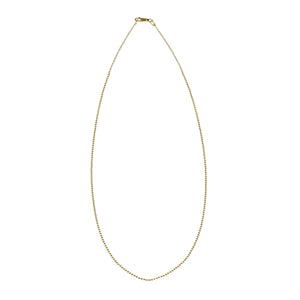 18" 14K Ball Chain Necklace