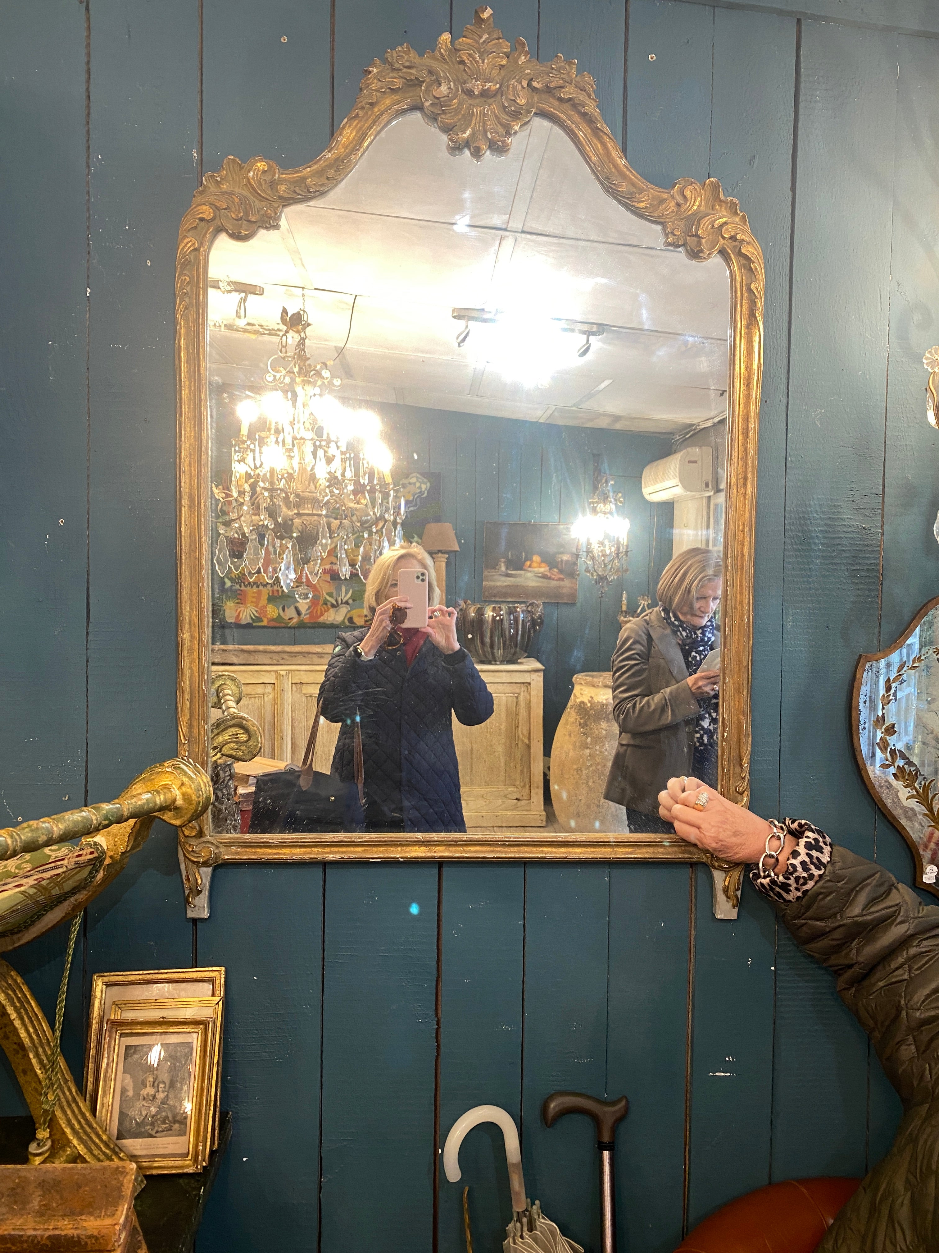 Regency-Style 19th C Mirror