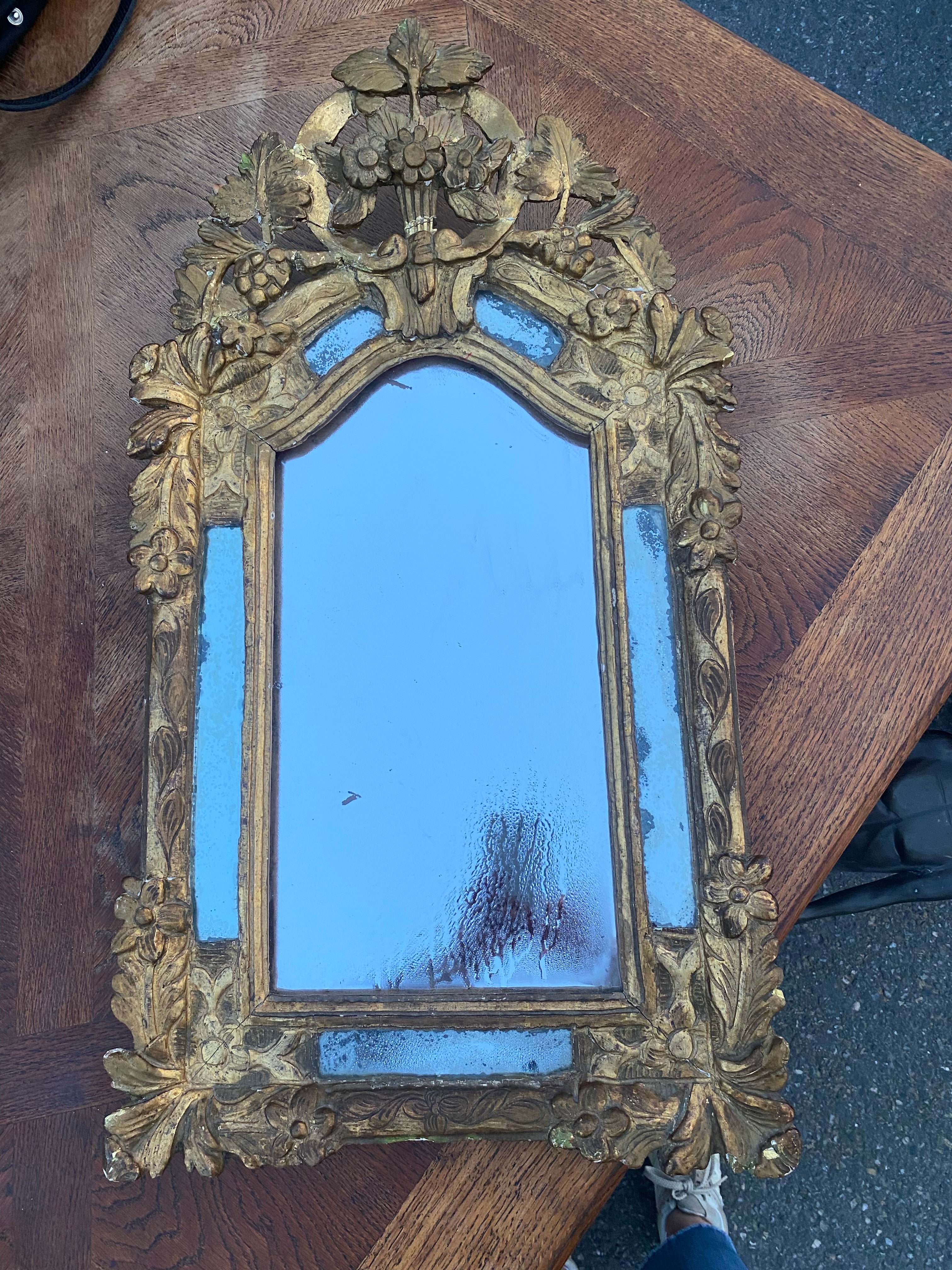 18th C Provencal Mirror