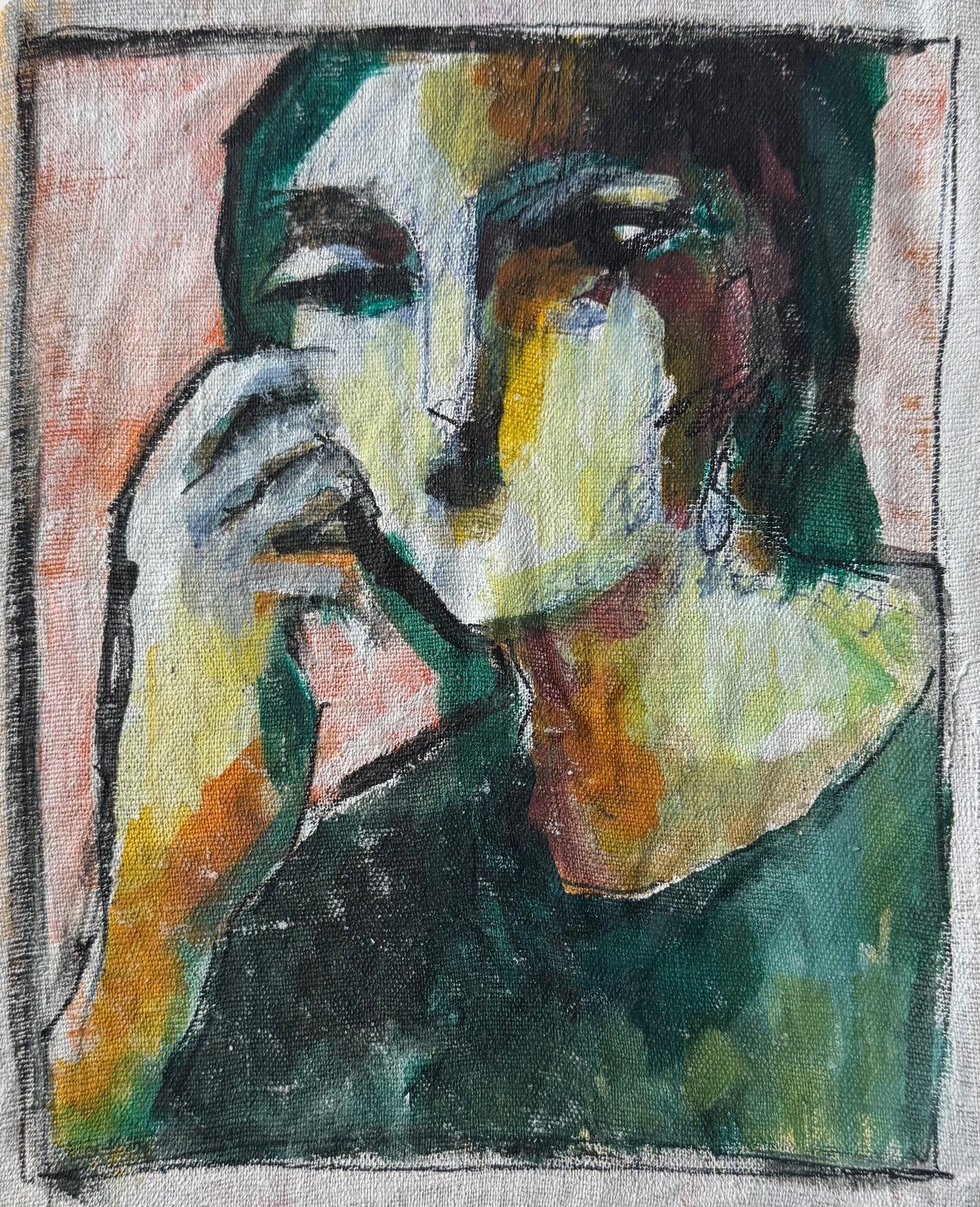 Heritage - Woman in Green (10 x 8)
