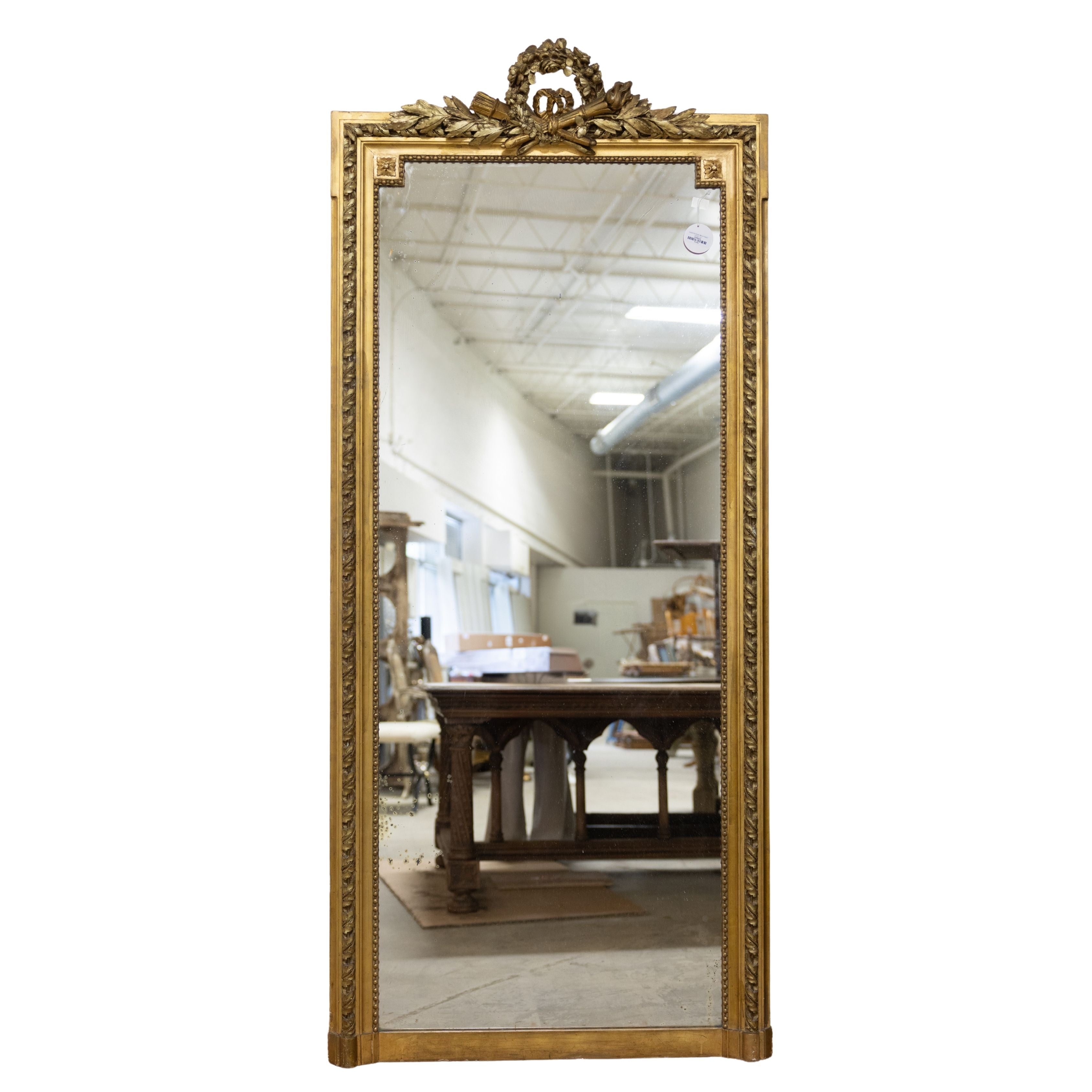 Louis XVI Style Mirror 85x37