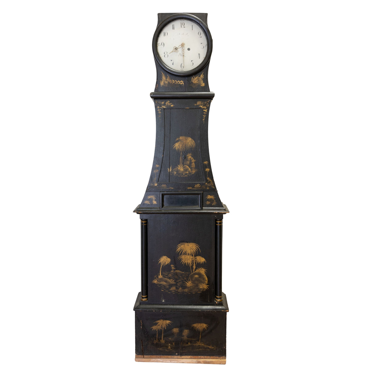 Japanned Mora Clock