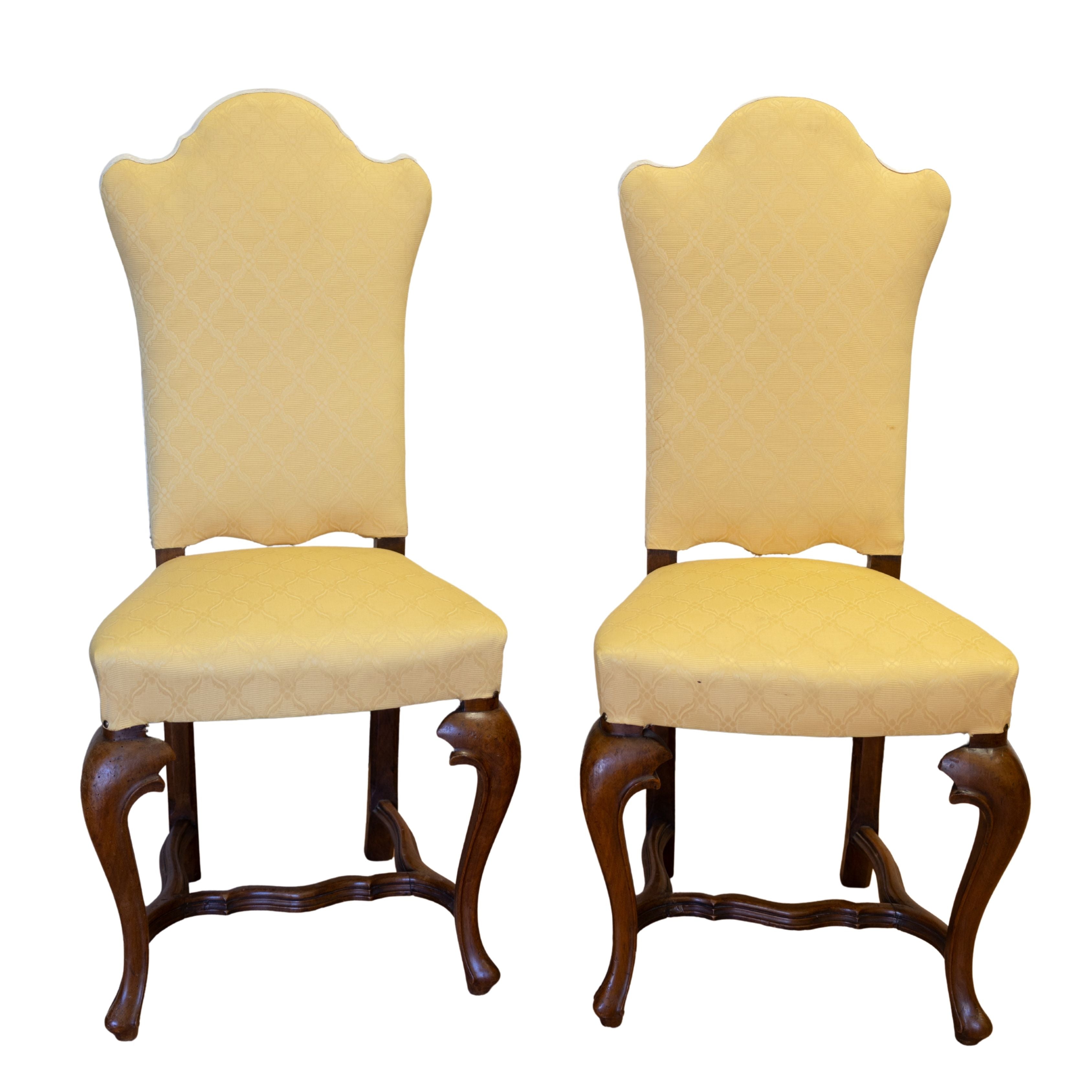 Set of 8 Upholstered Dining Chairs