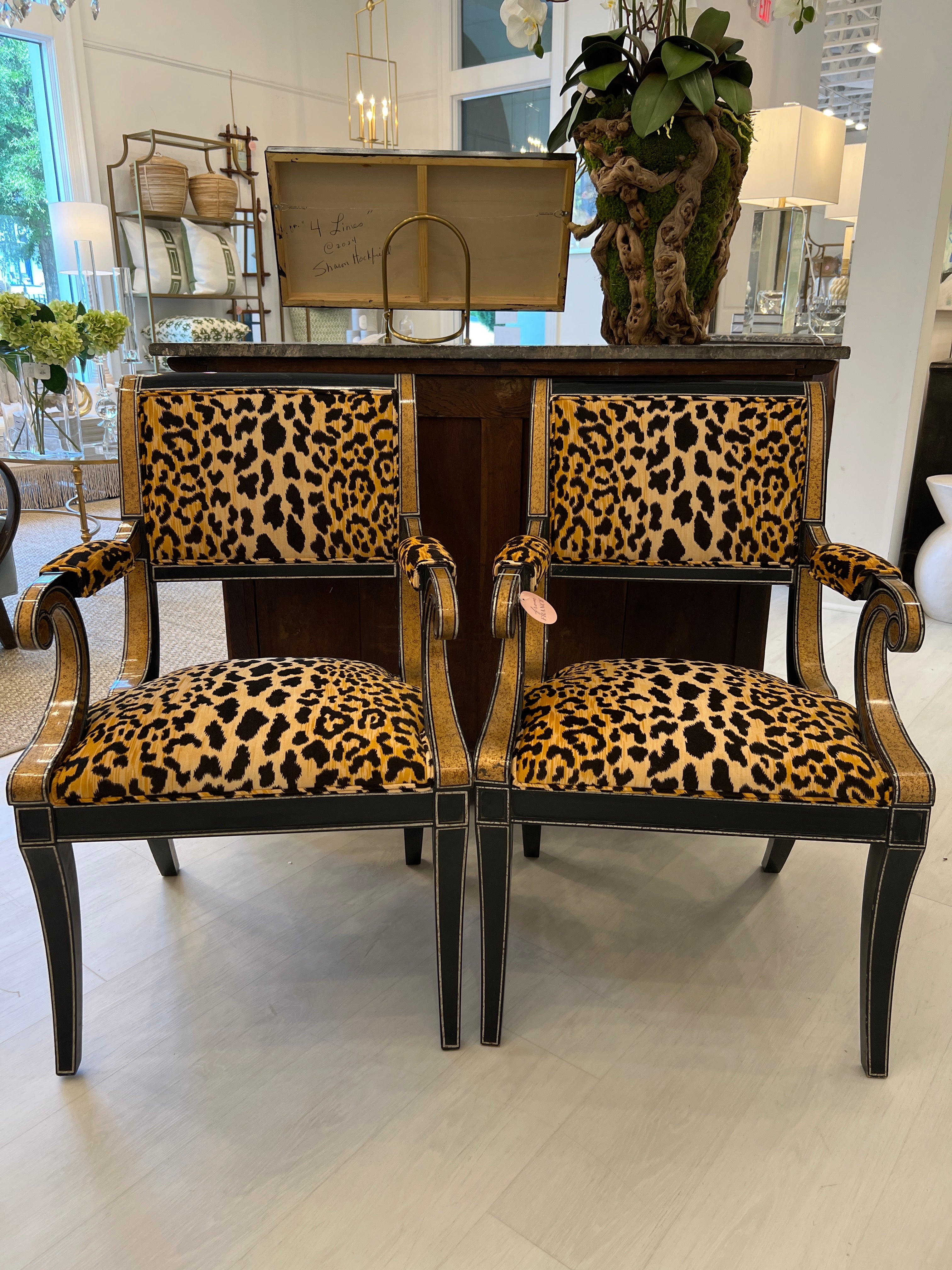 Pair of Pierre Lautier Armchairs