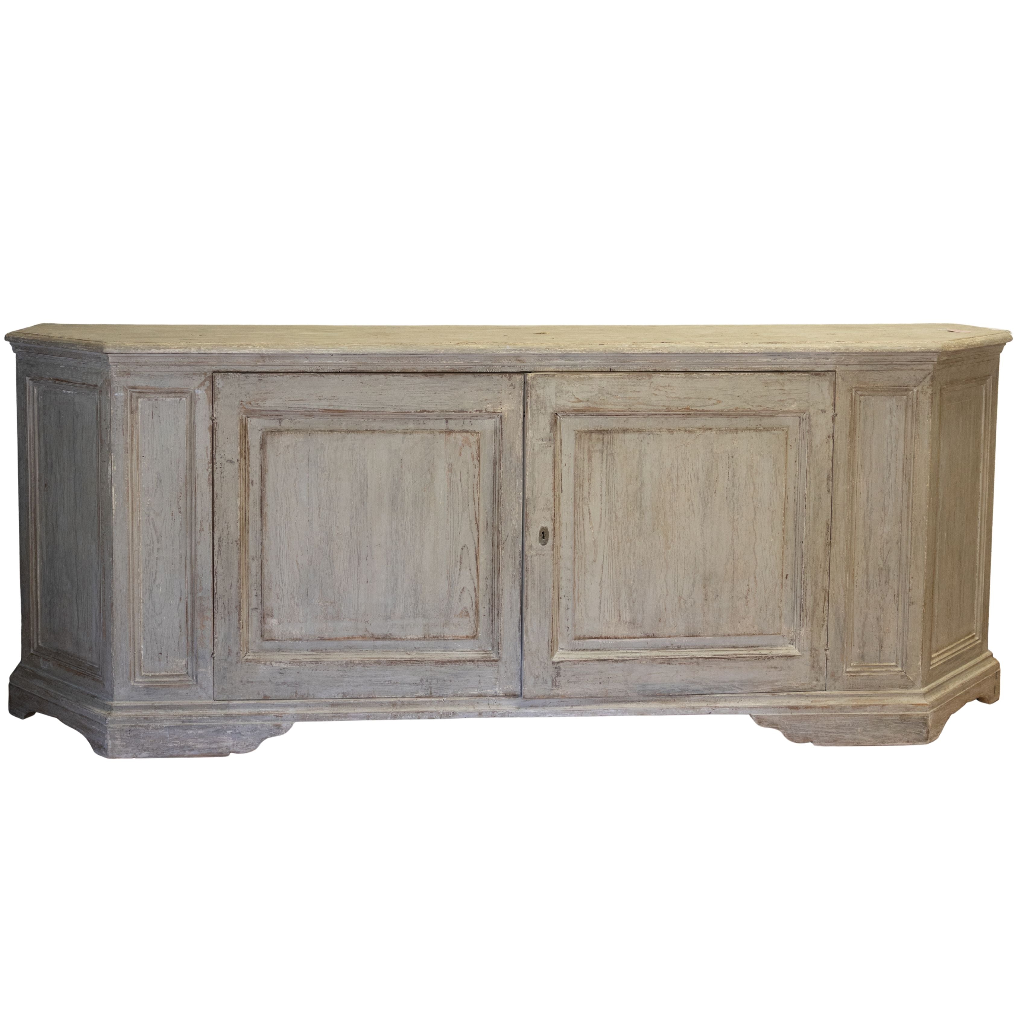 Cream Painted Italian Enfilade 108"L