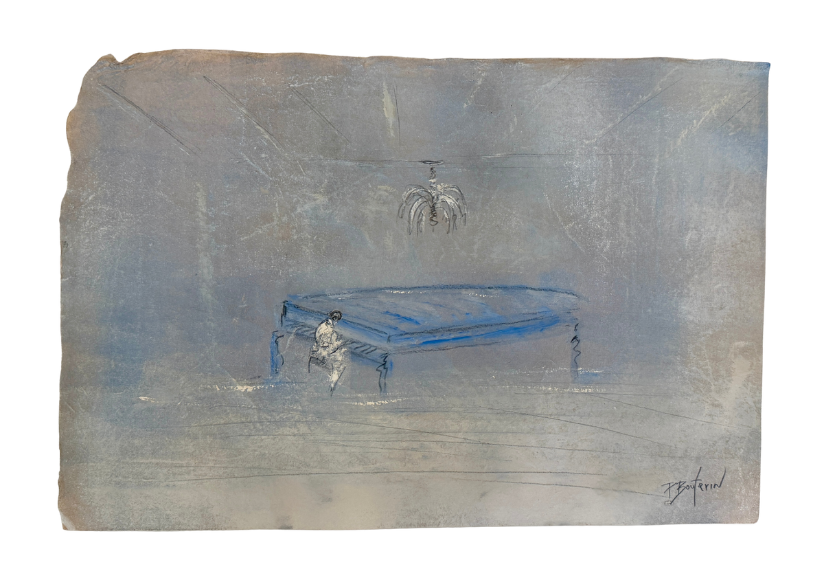 Pascal Bouterin - Piano Player (10.5 x 15)