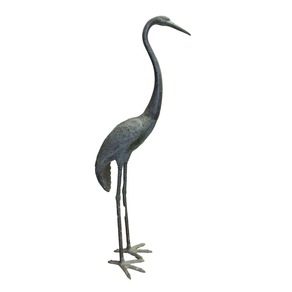 1960s Bronze Heron from France