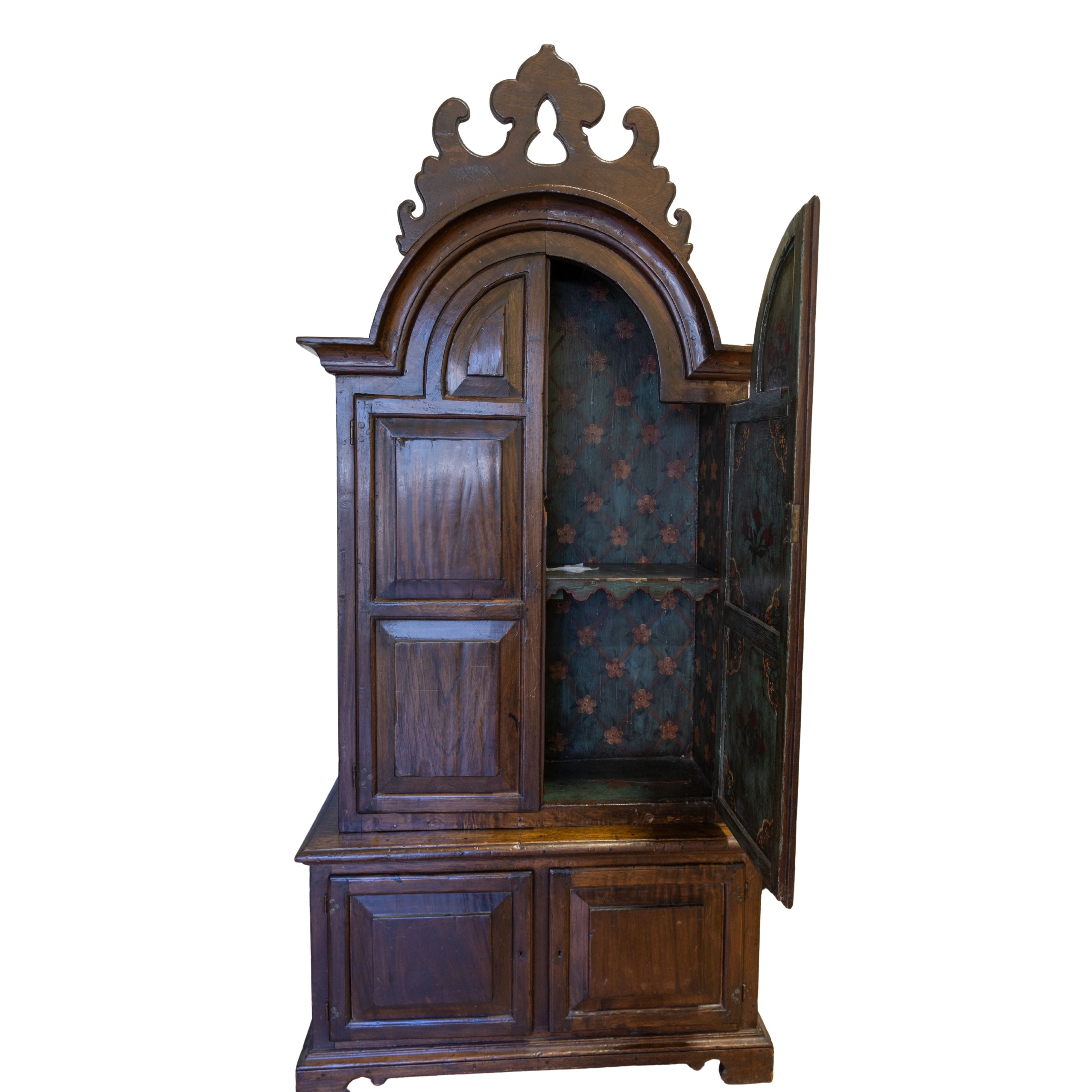 Spanish Fruitwood Armoire