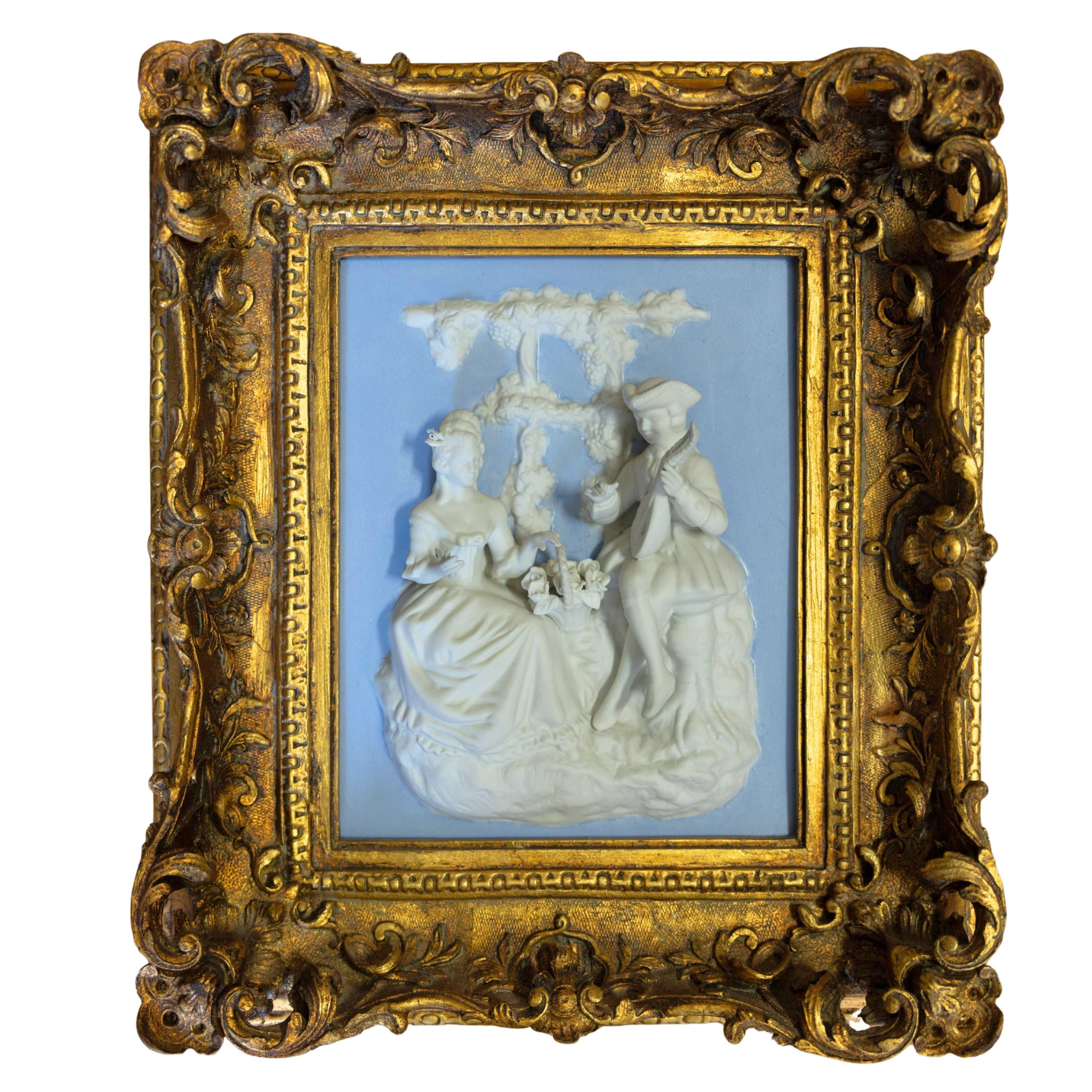 Wedgewood Relief with Seated Woman