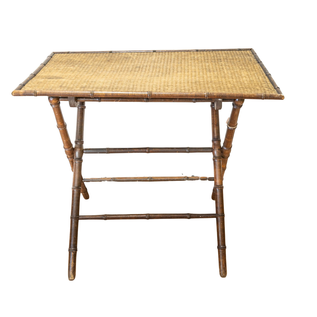 Folding Bamboo Table
