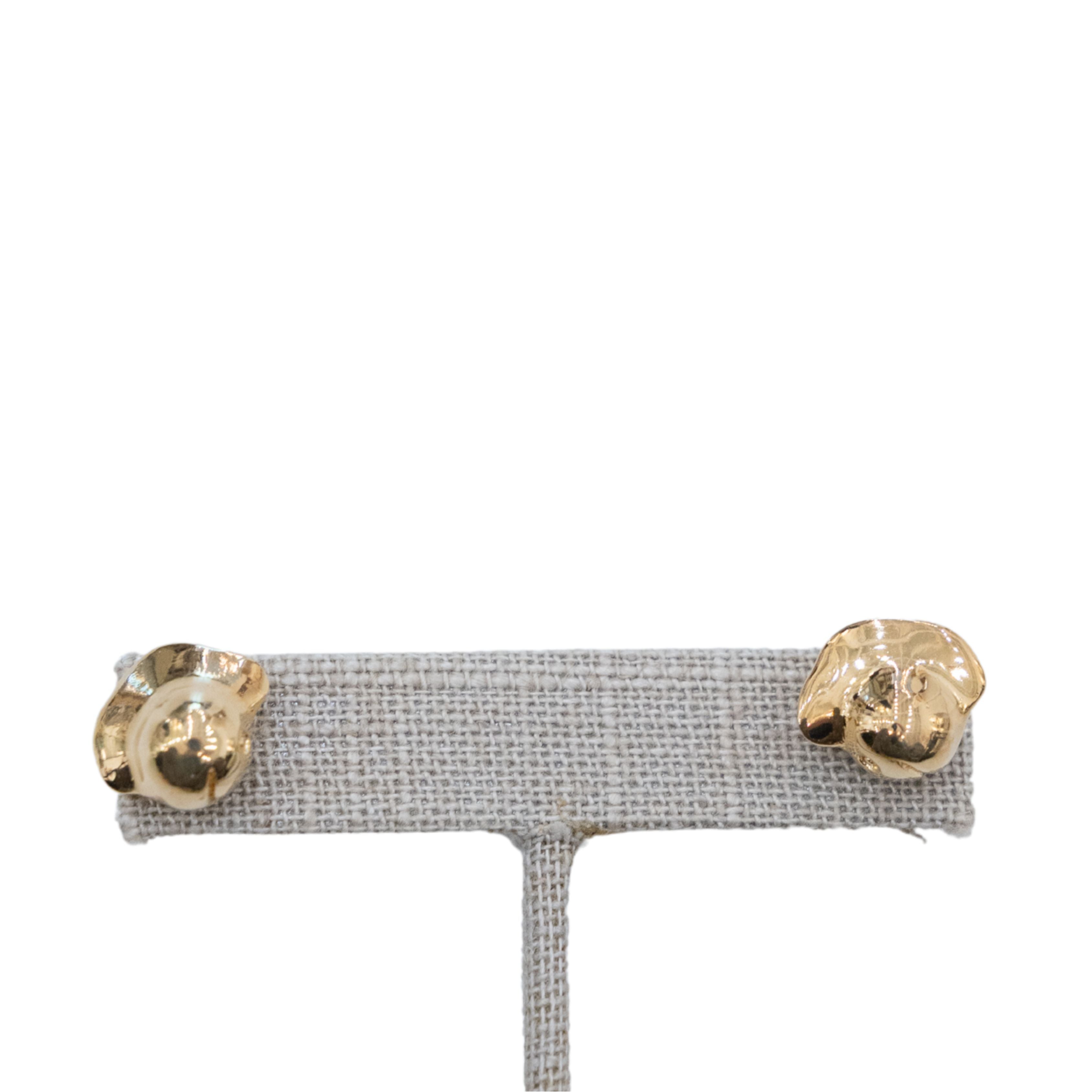 Poppy Face Stud Earrings