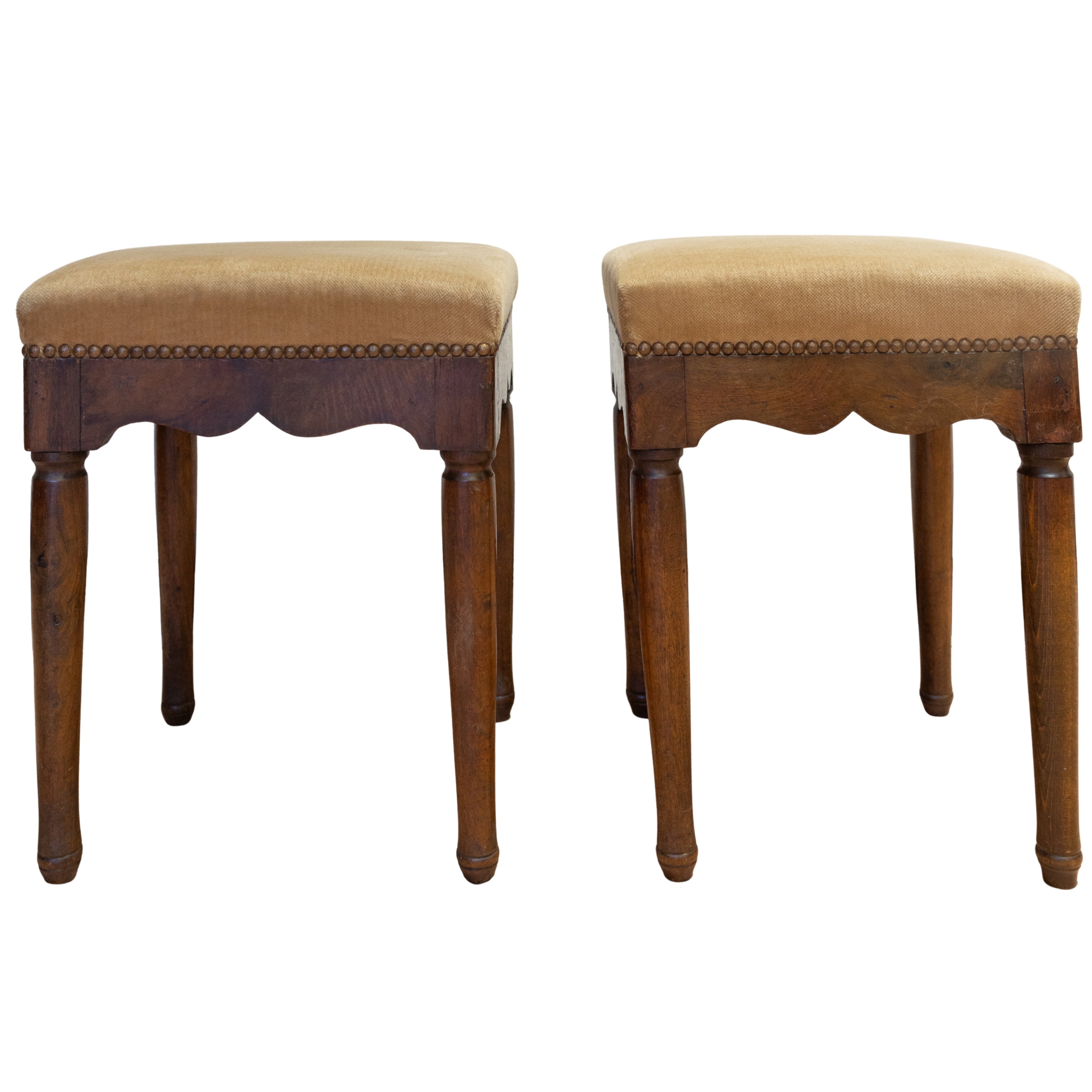 Louis XVI-style  Walnut Stool