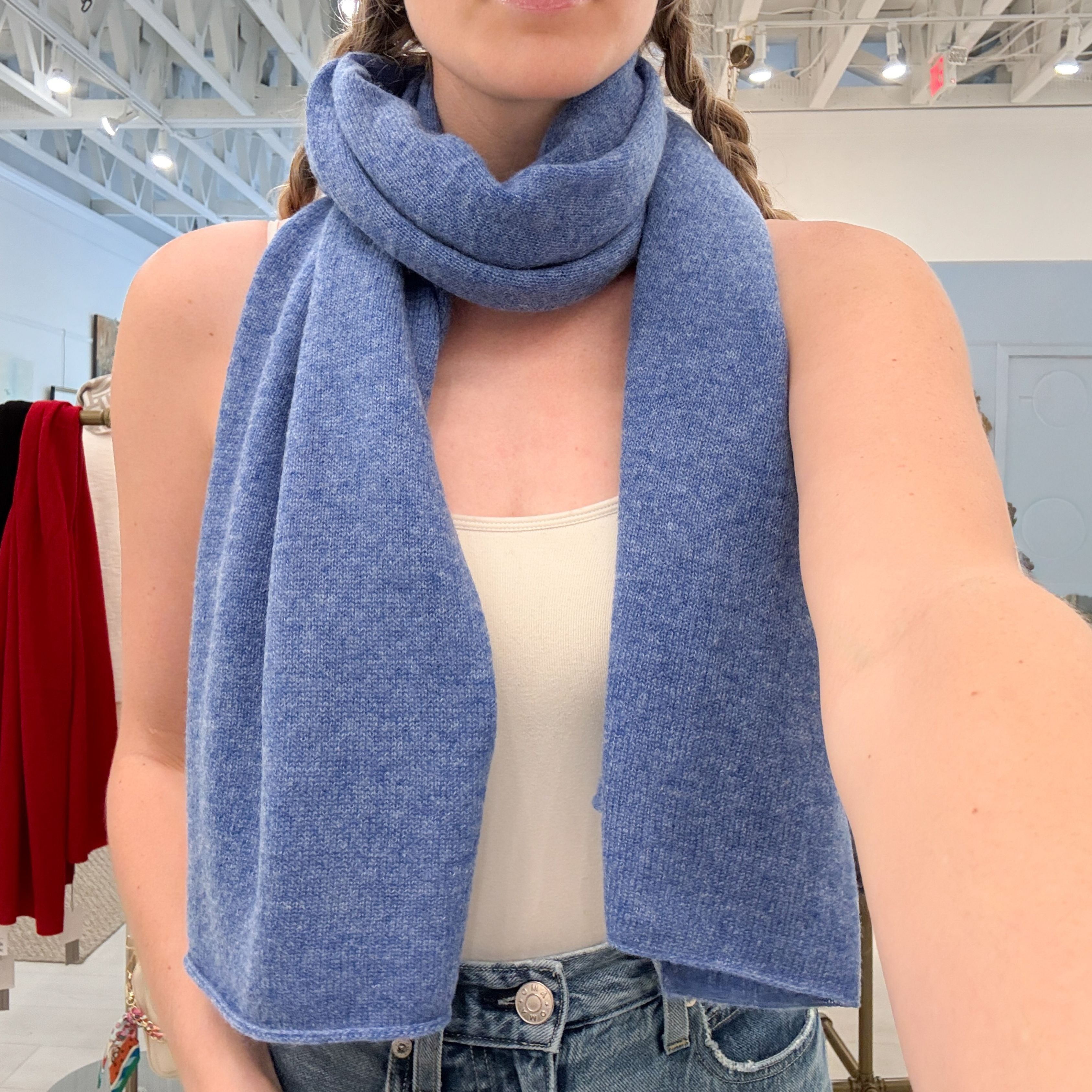 Blue Jean Small Travel Wrap