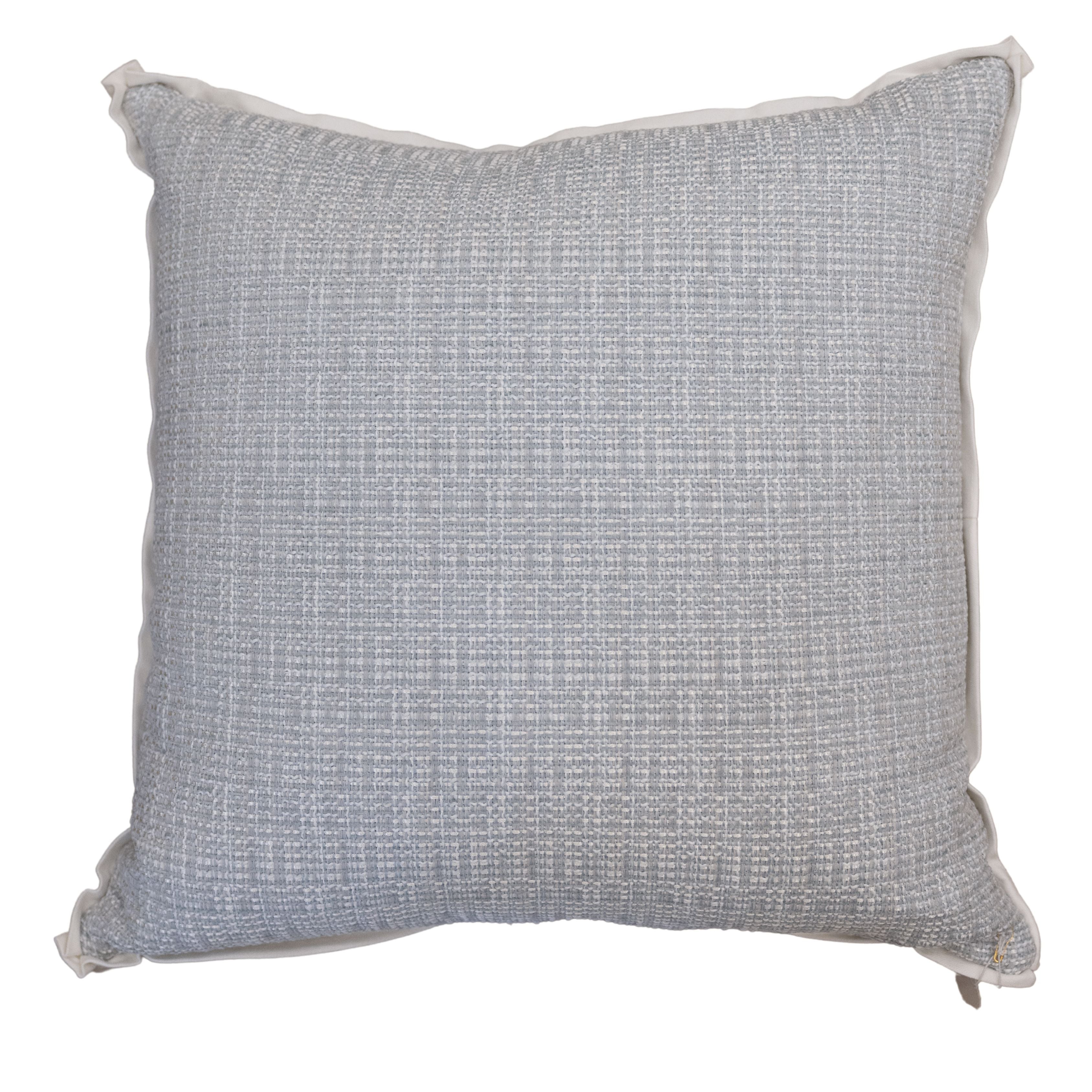 Mist Hepburn Tweed Mariposa Pillow