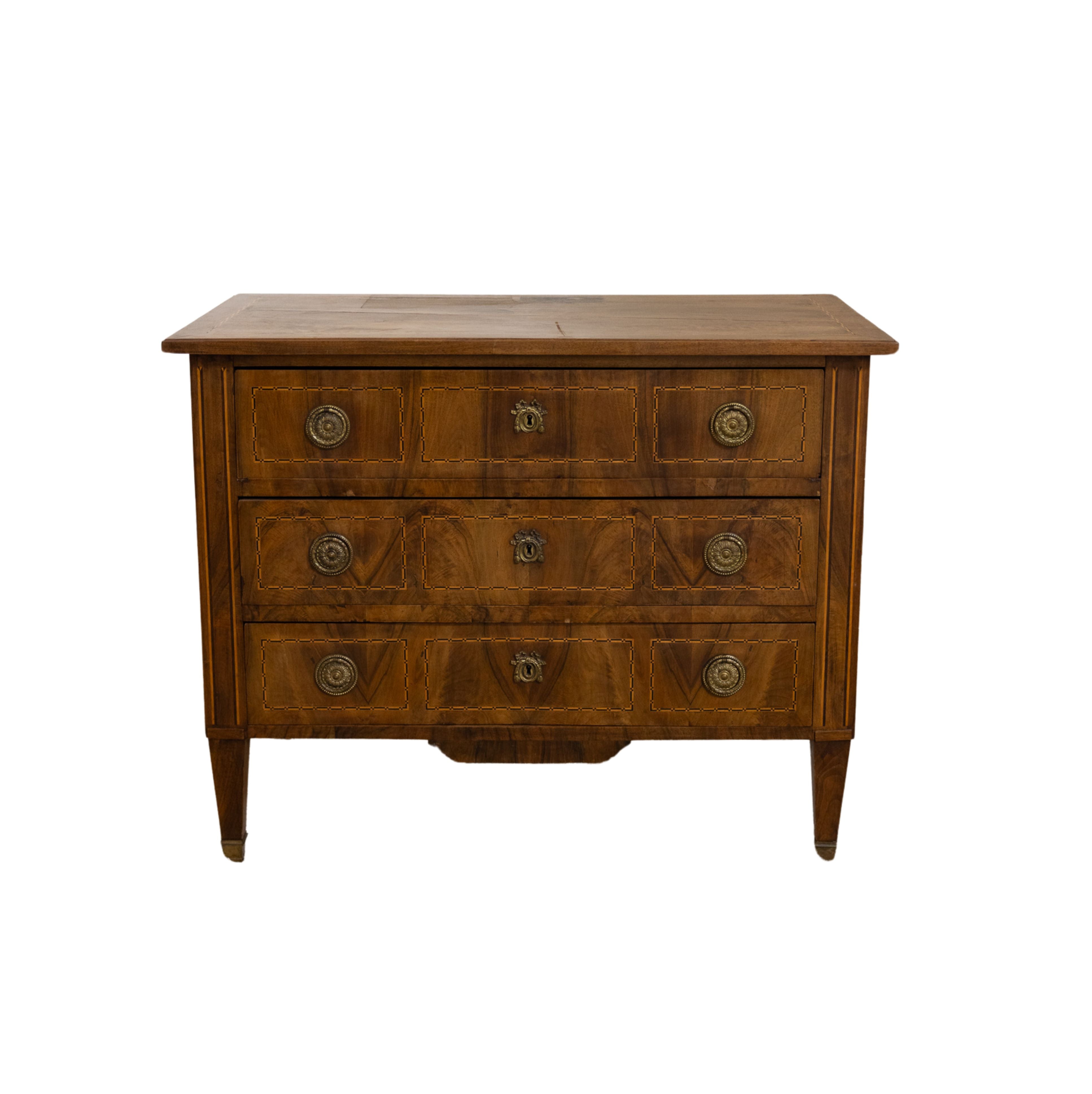 Louis XVI Commode with Inlay 43x21x34