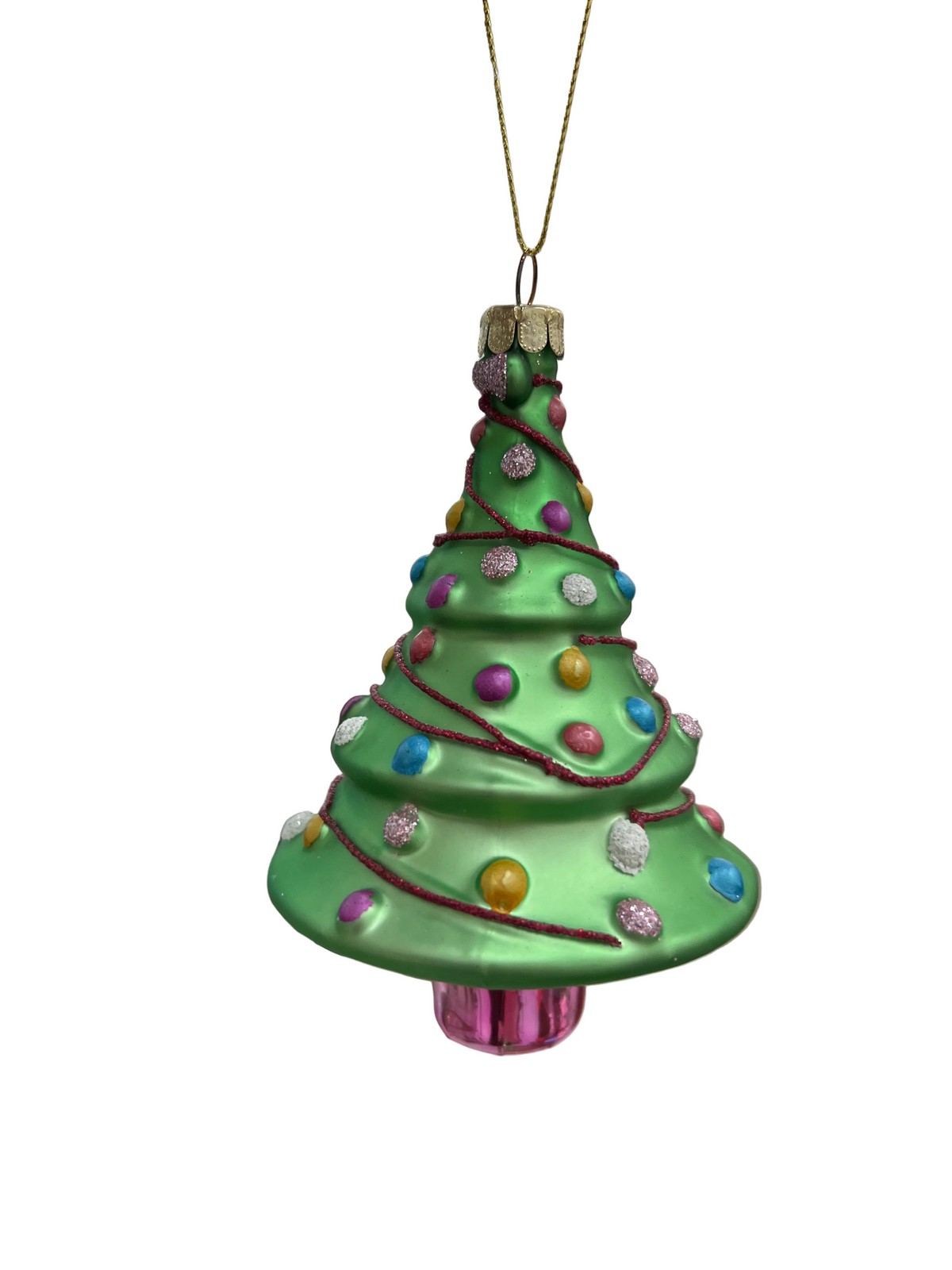 Green Blushing Tree Ornament