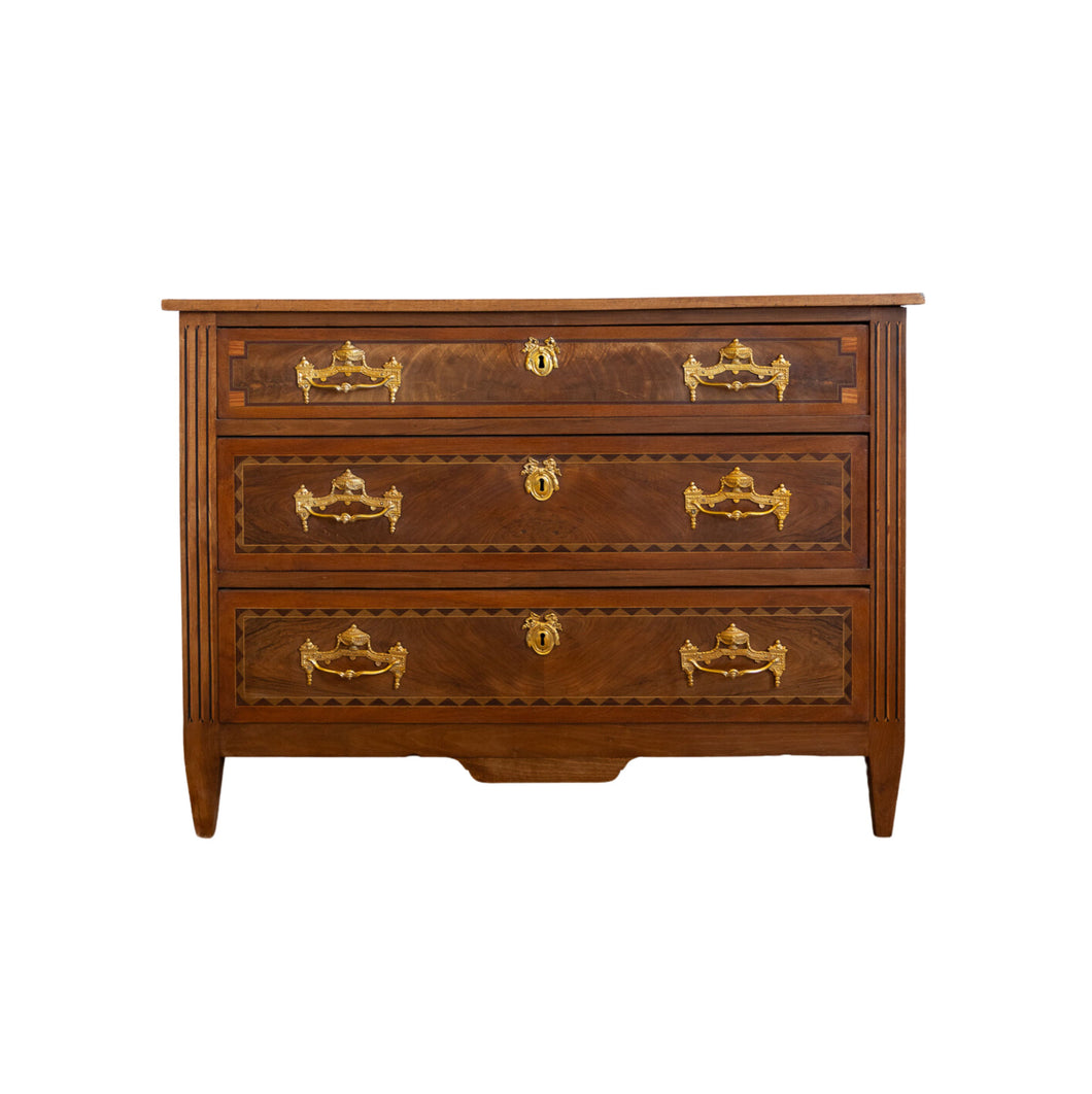 Louis XVI Marquetry Commode
