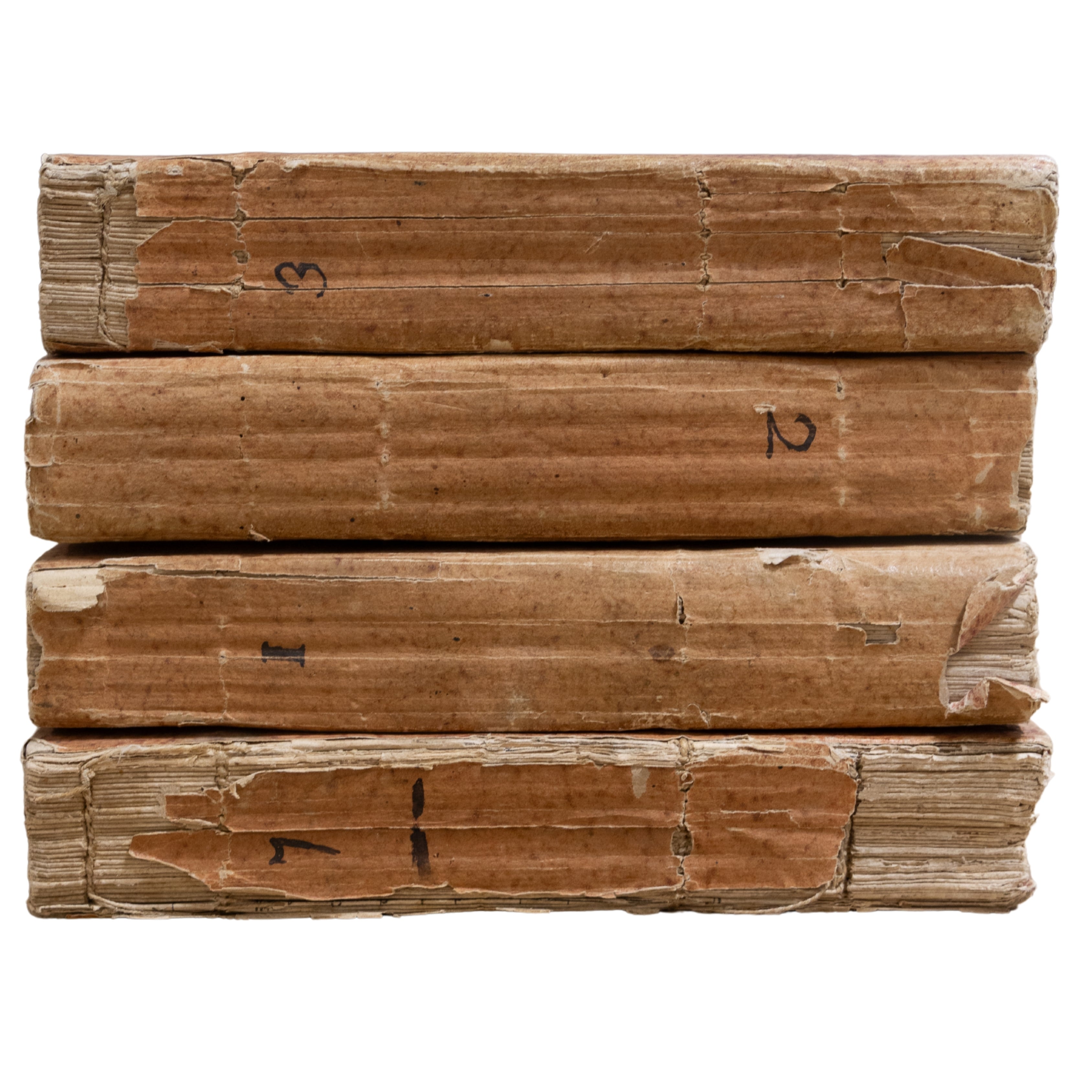 Pink-Covered 18th C Medical Book