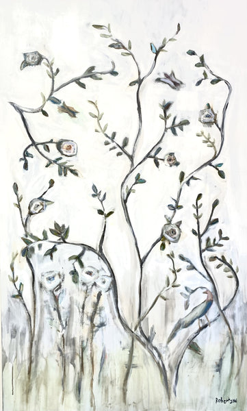 Sarah Roberston - Natural Garden (60 x 36)