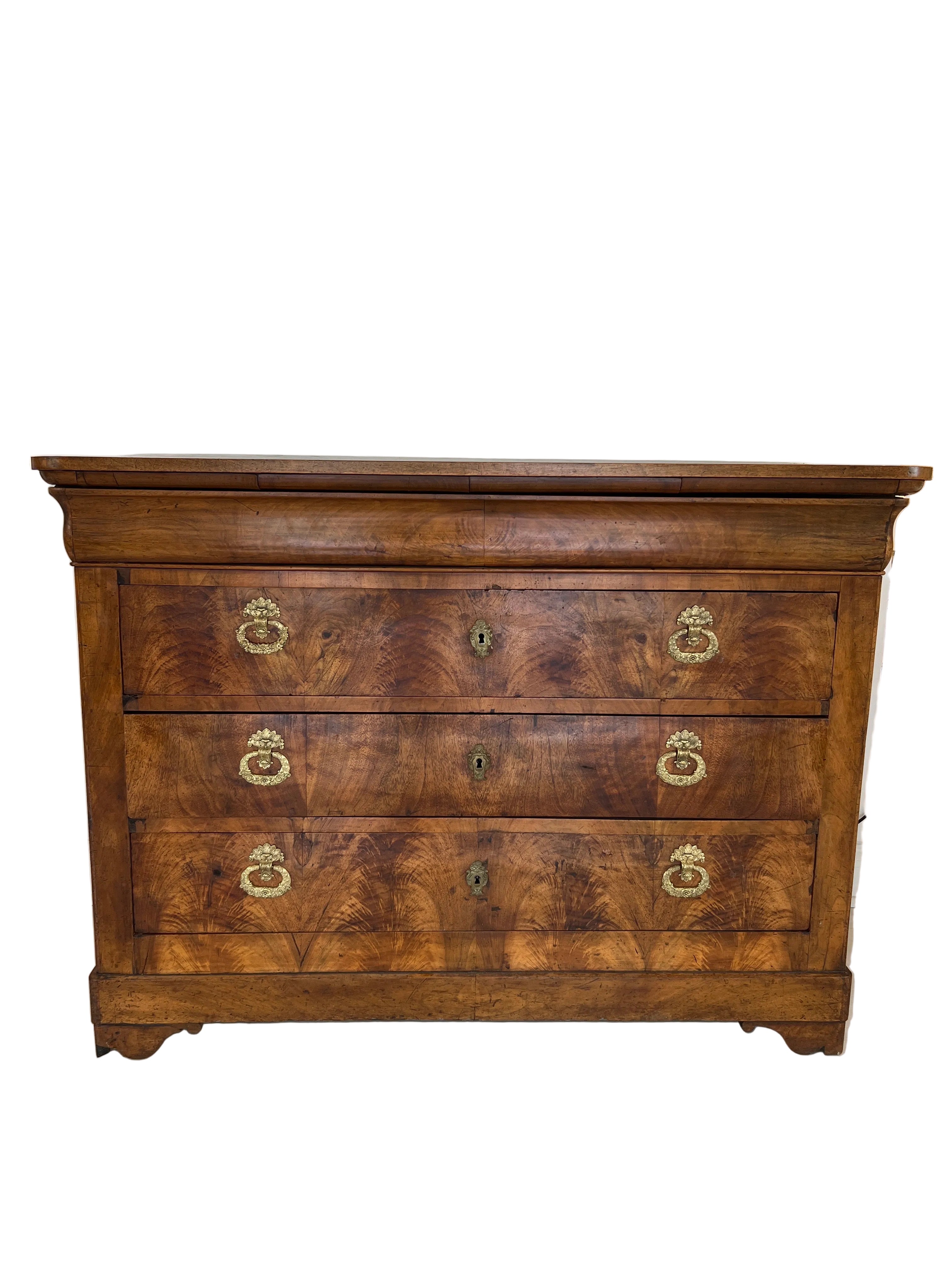 LP Commode with Ornate Hardware