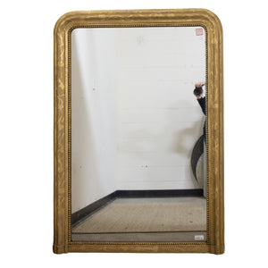 Louis Phillipe Gilded Mirror 59"H