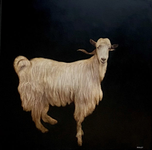 Dawne Raulet - Vincent Van Goat (40 x 40)
