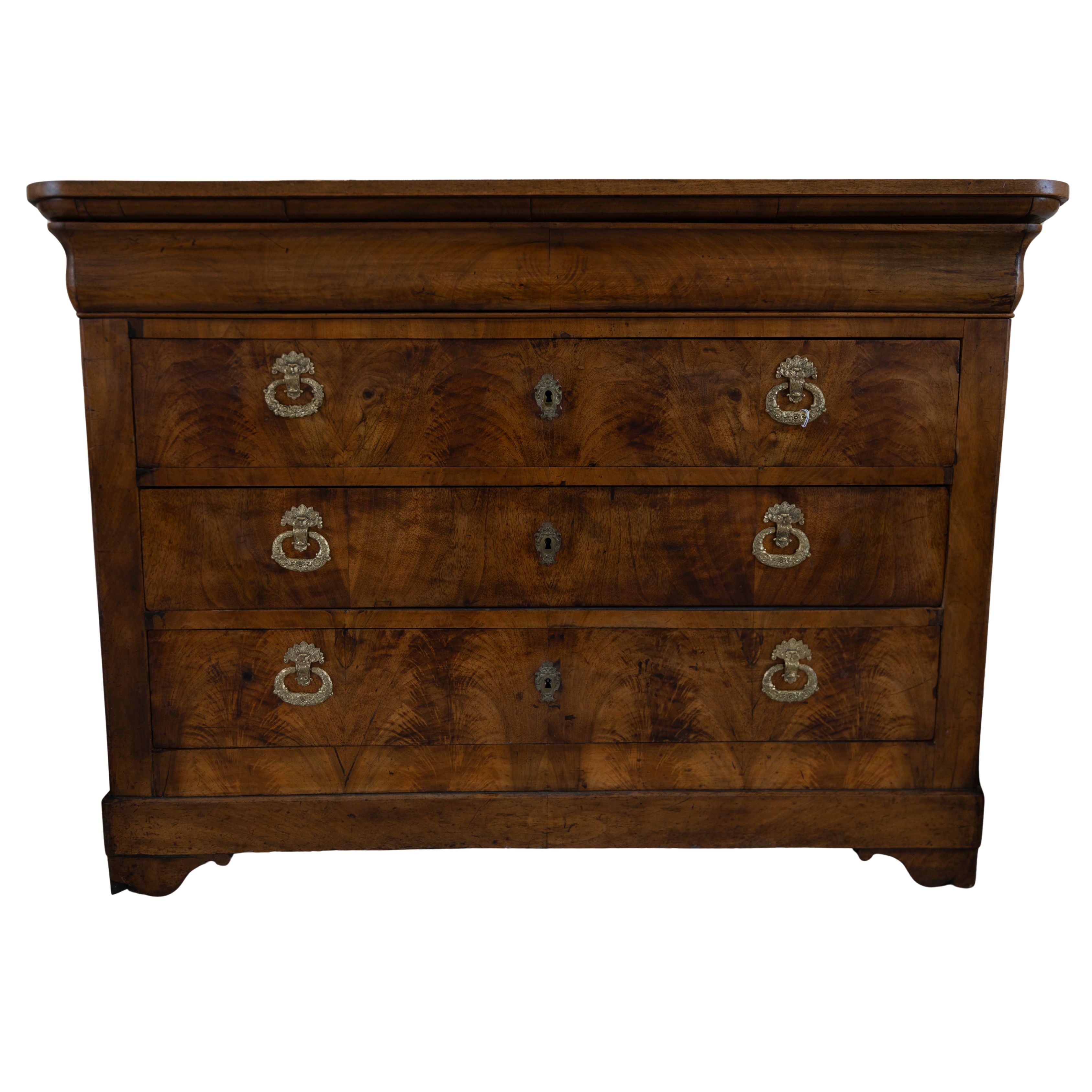 LP Commode with Ornate Hardware