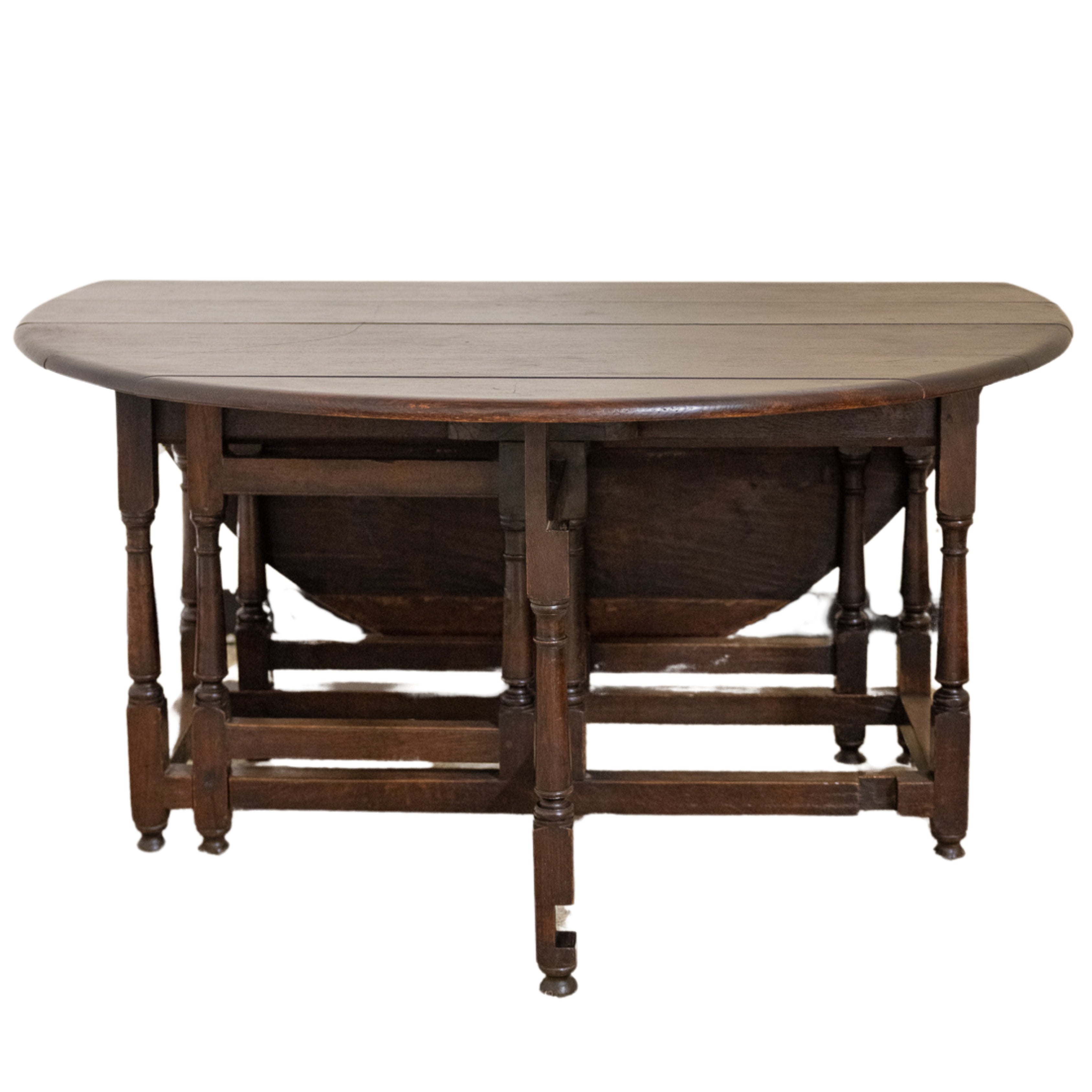 19th English Oak Gateleg Table