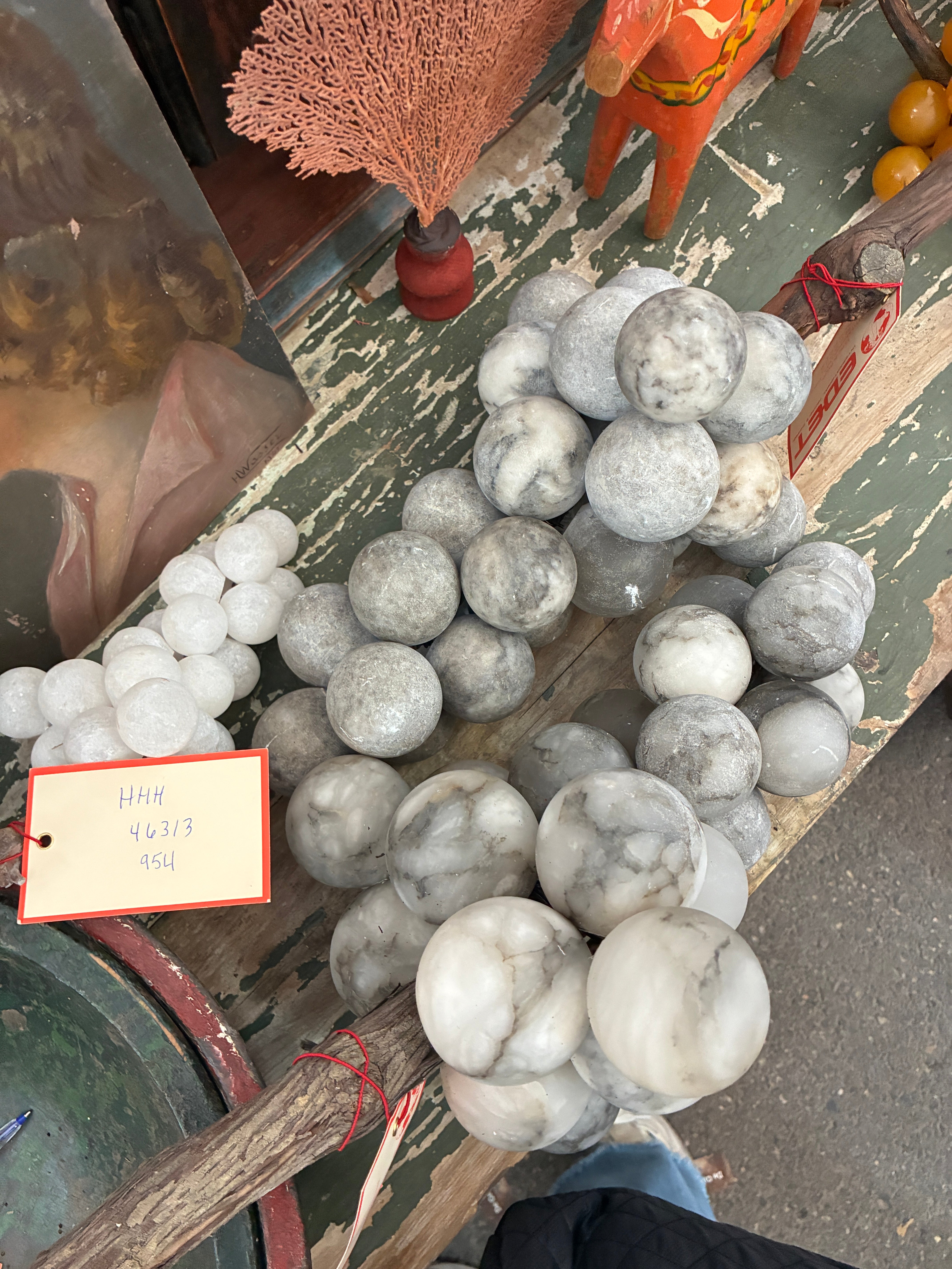 Grey Grapes in Large Bunch