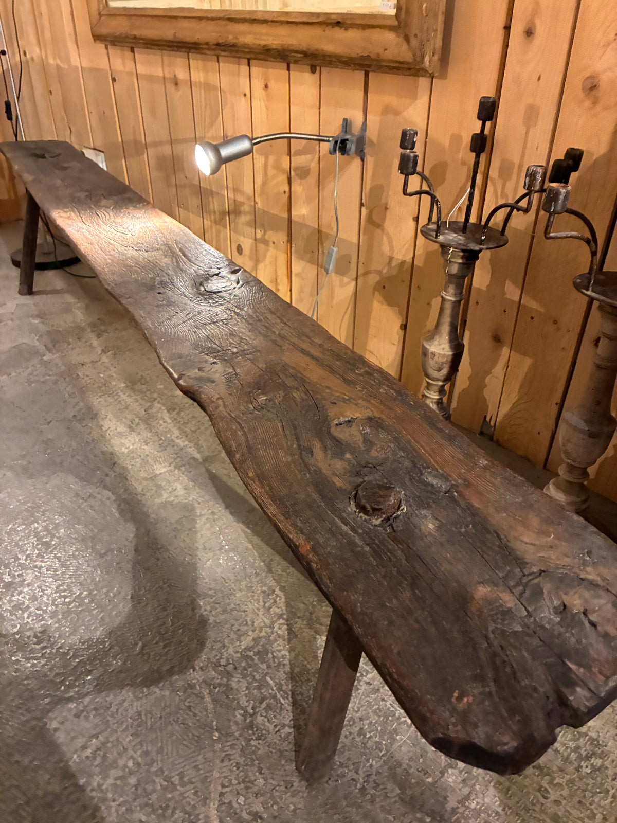 19th C. Rustic Bench