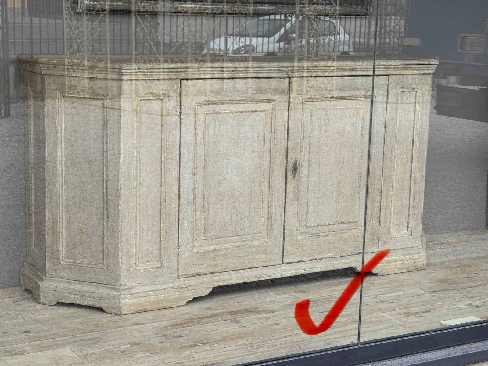 Cream-Painted Enfilade