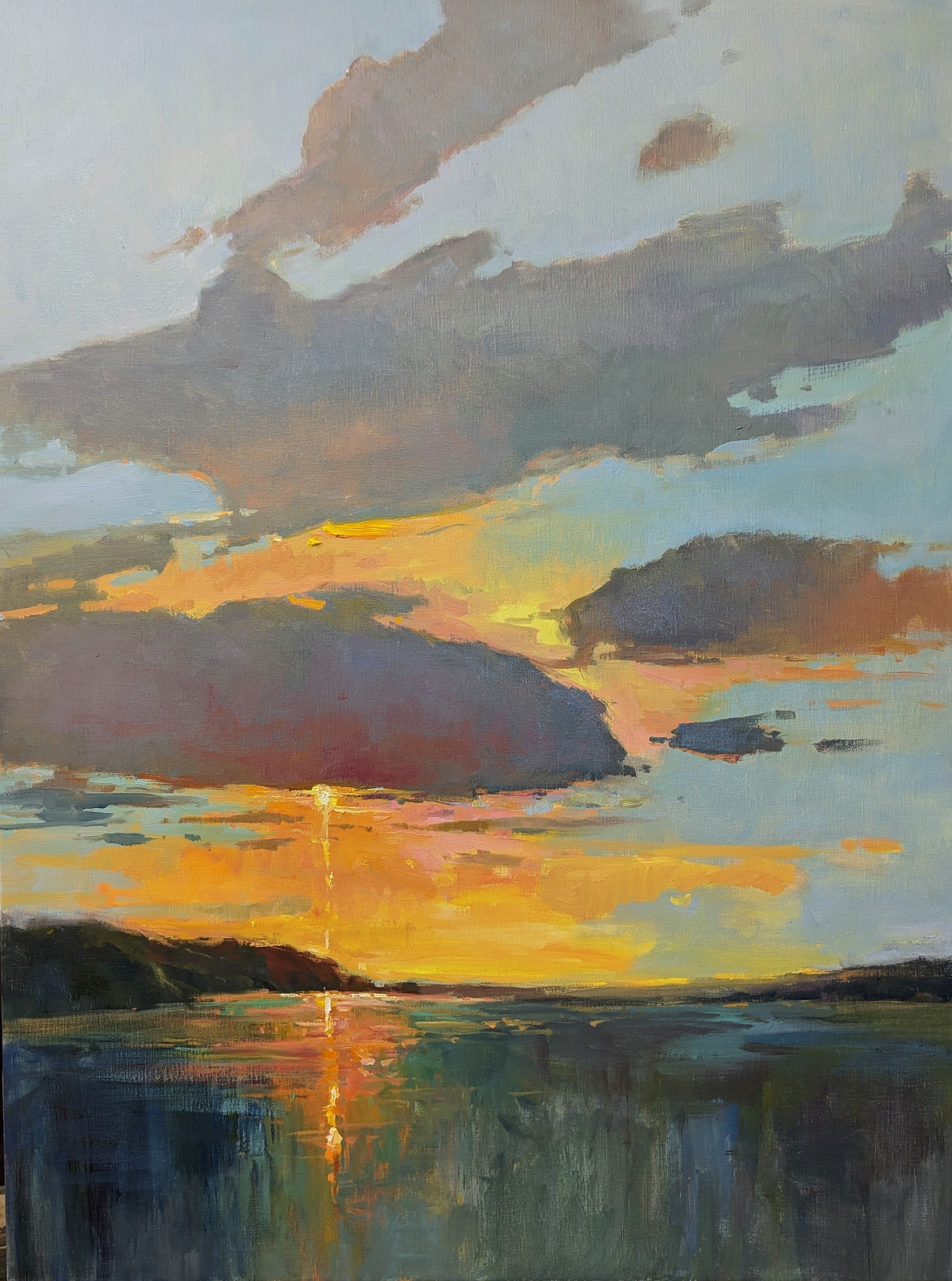 Millie Gosch - Sunkissed Ending (48 x 36)