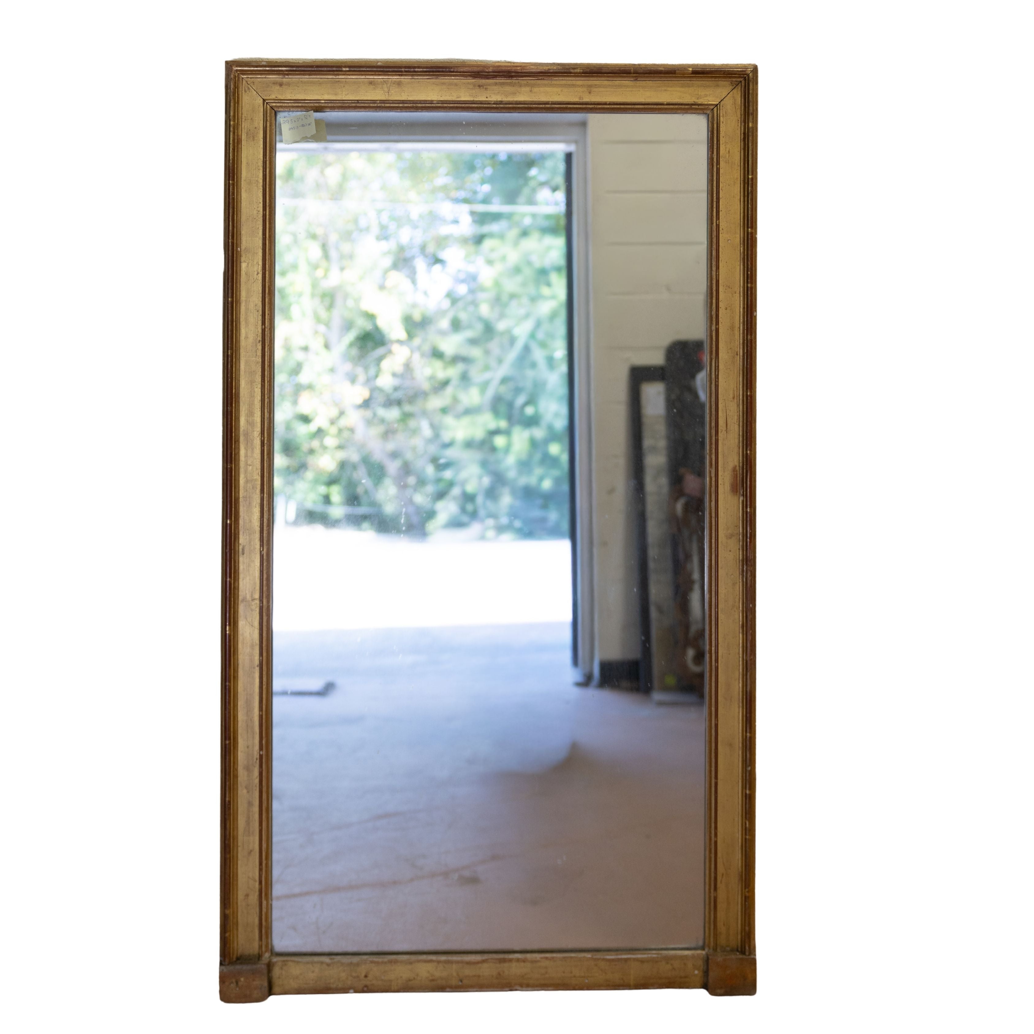 Rectangular Gold Mirror