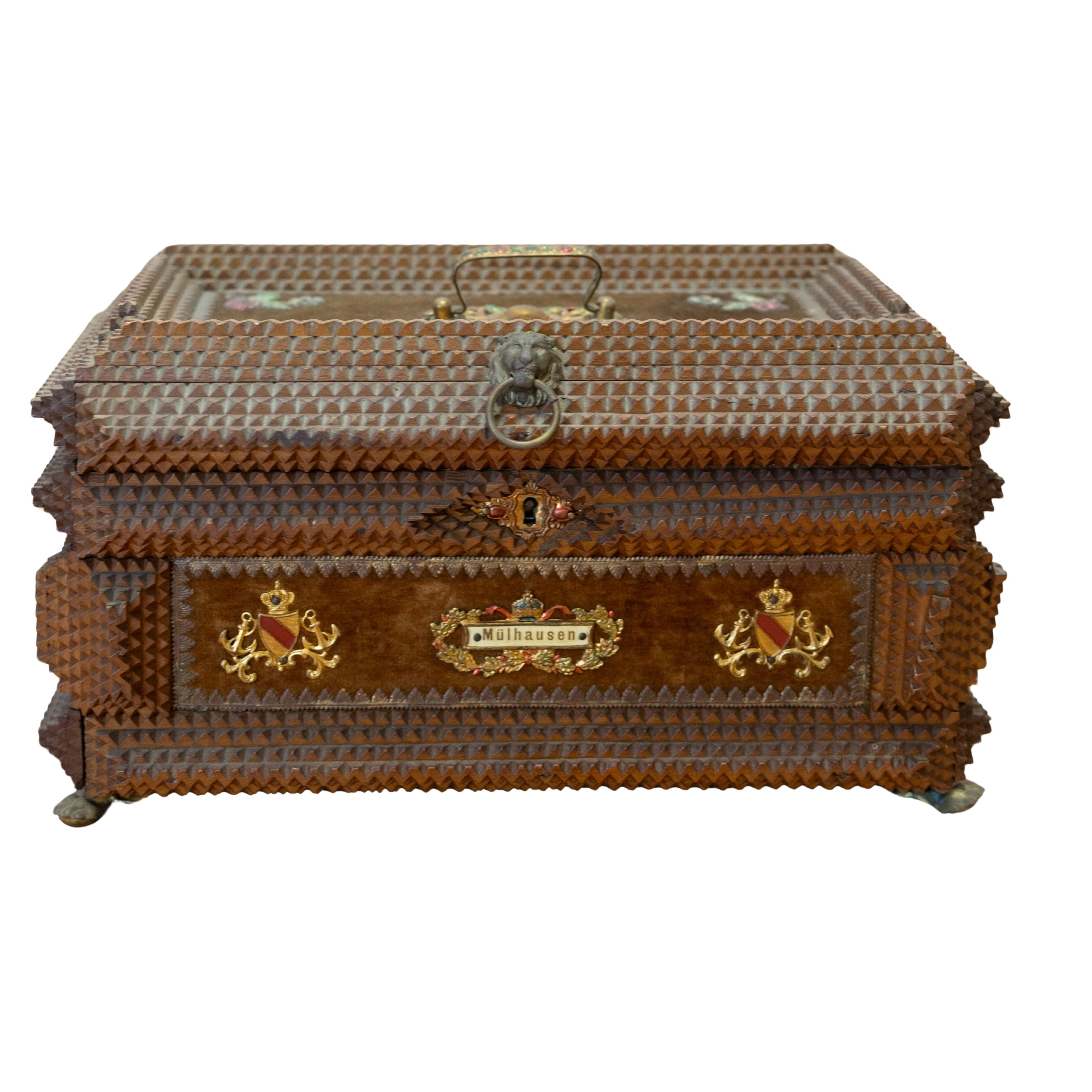 Tramp Art Box Mulhausen