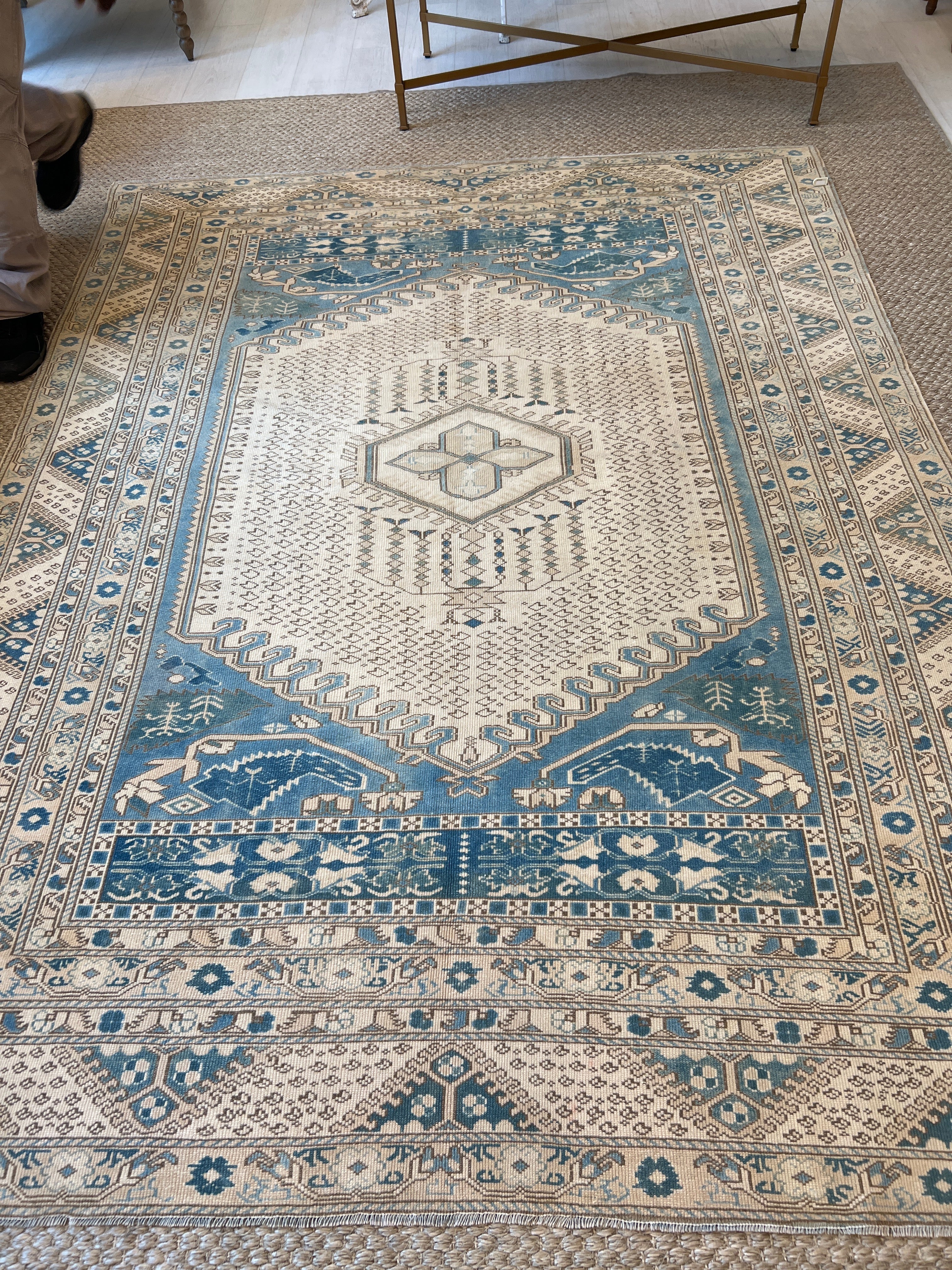 Oushak T Rug 6-5 x 8-6