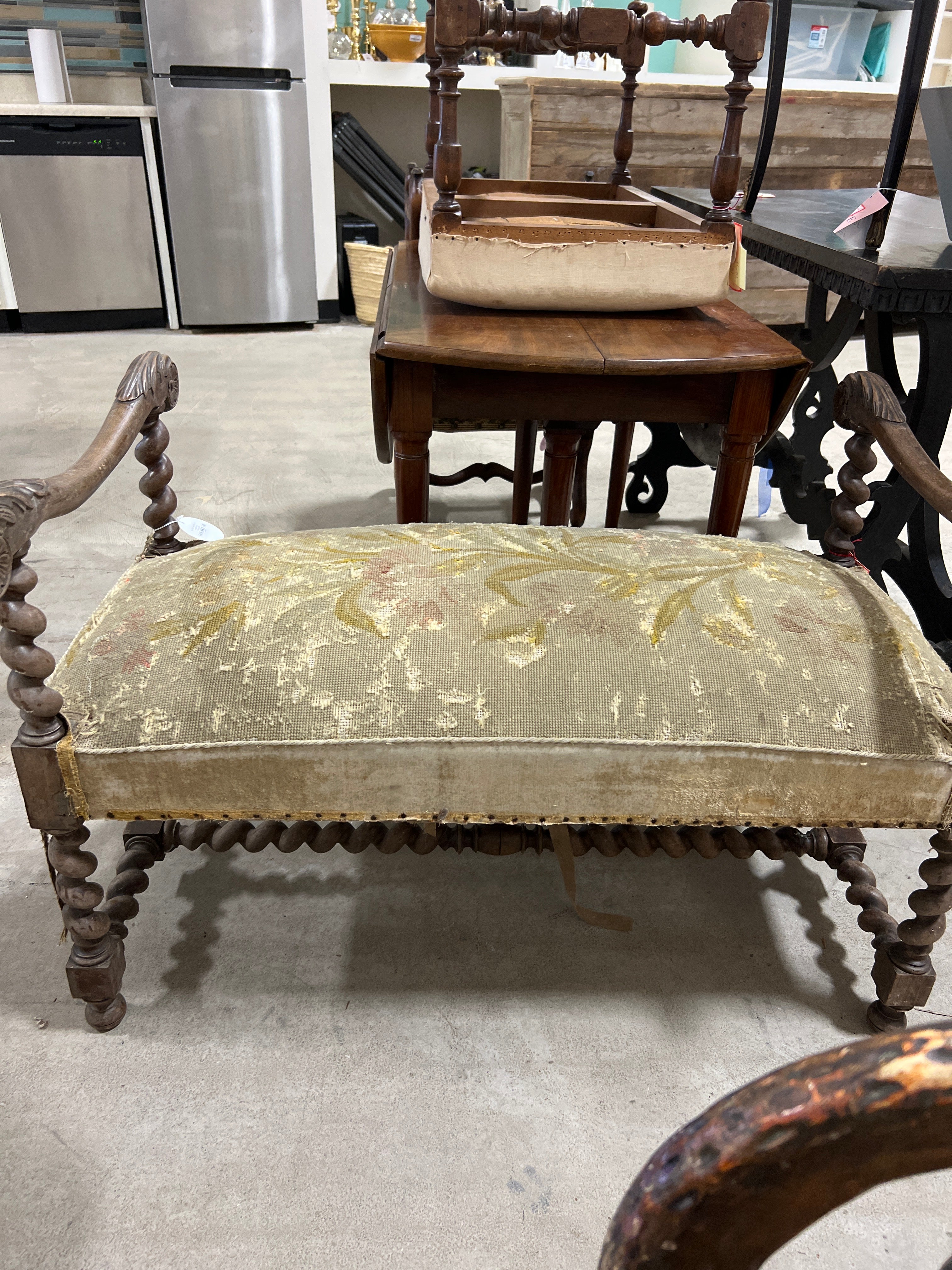 Barley Twist Bench