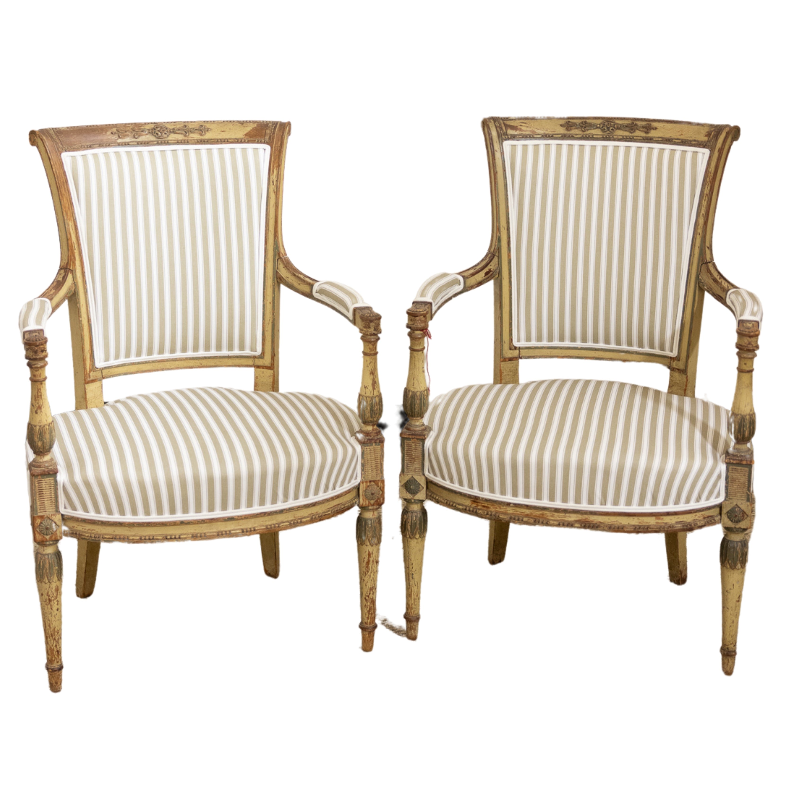 Pair of Directoire Armchairs