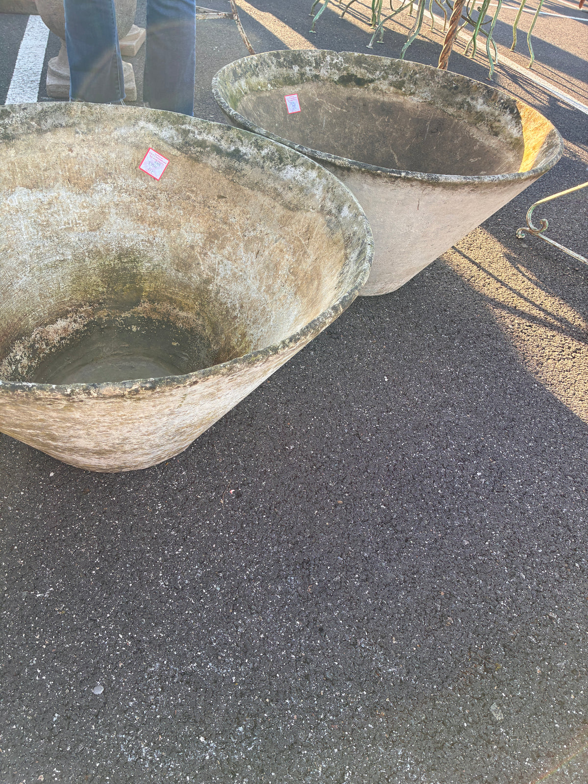 Conical Concrete Planter