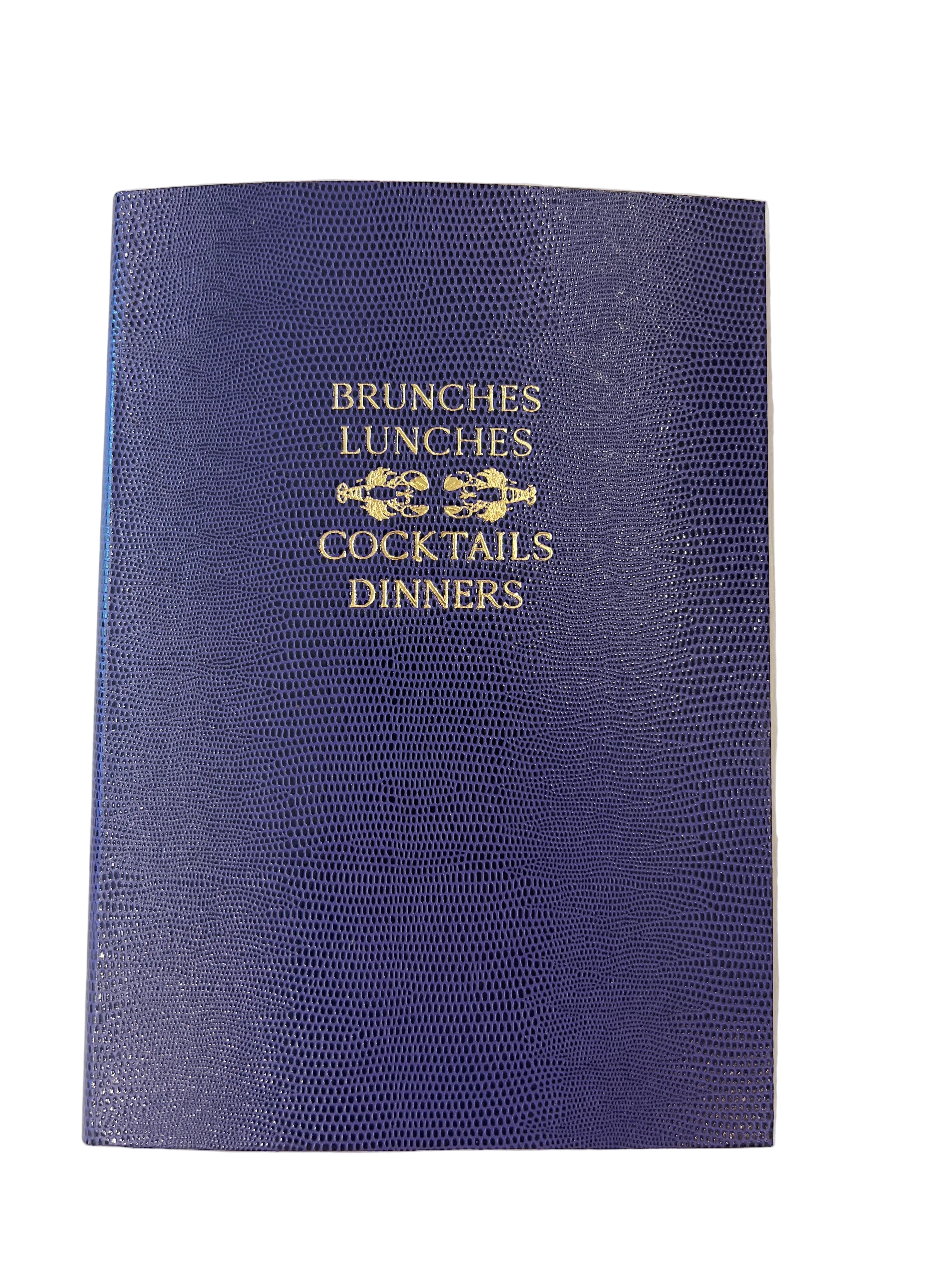 Brunches Lunches Notebook