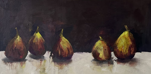 Sharon Hockfield - 5 Figs (12 x 24)