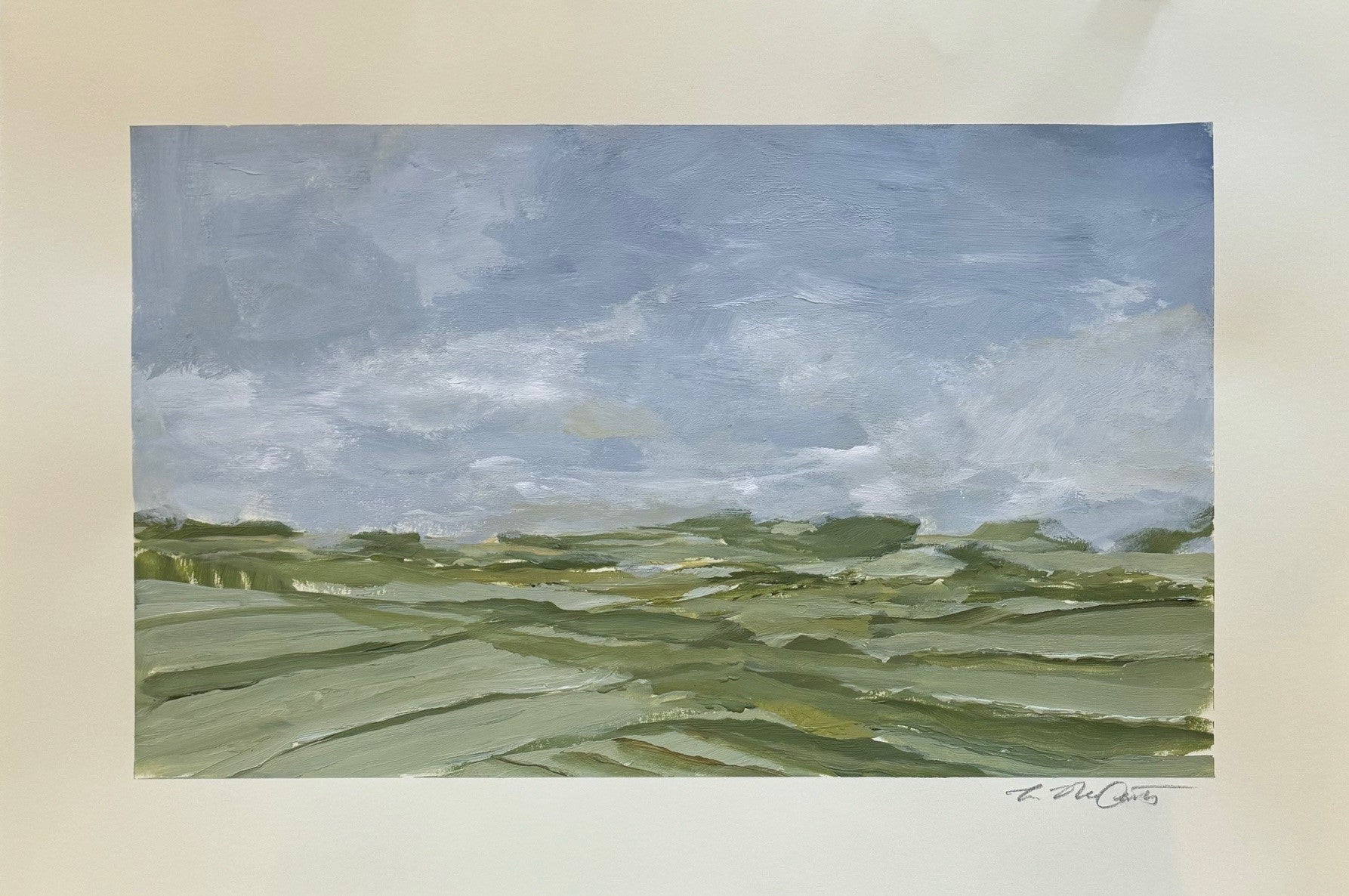 Laura McCarty - On the way to Louisville 5 (15 x22.5)