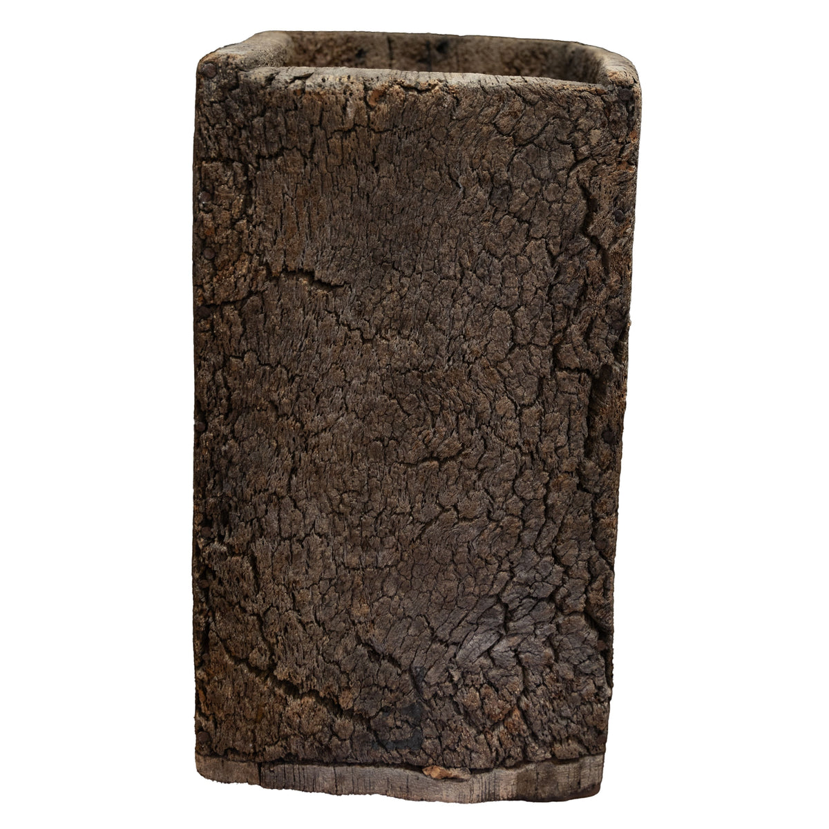 Rustic Wooden Pedestal