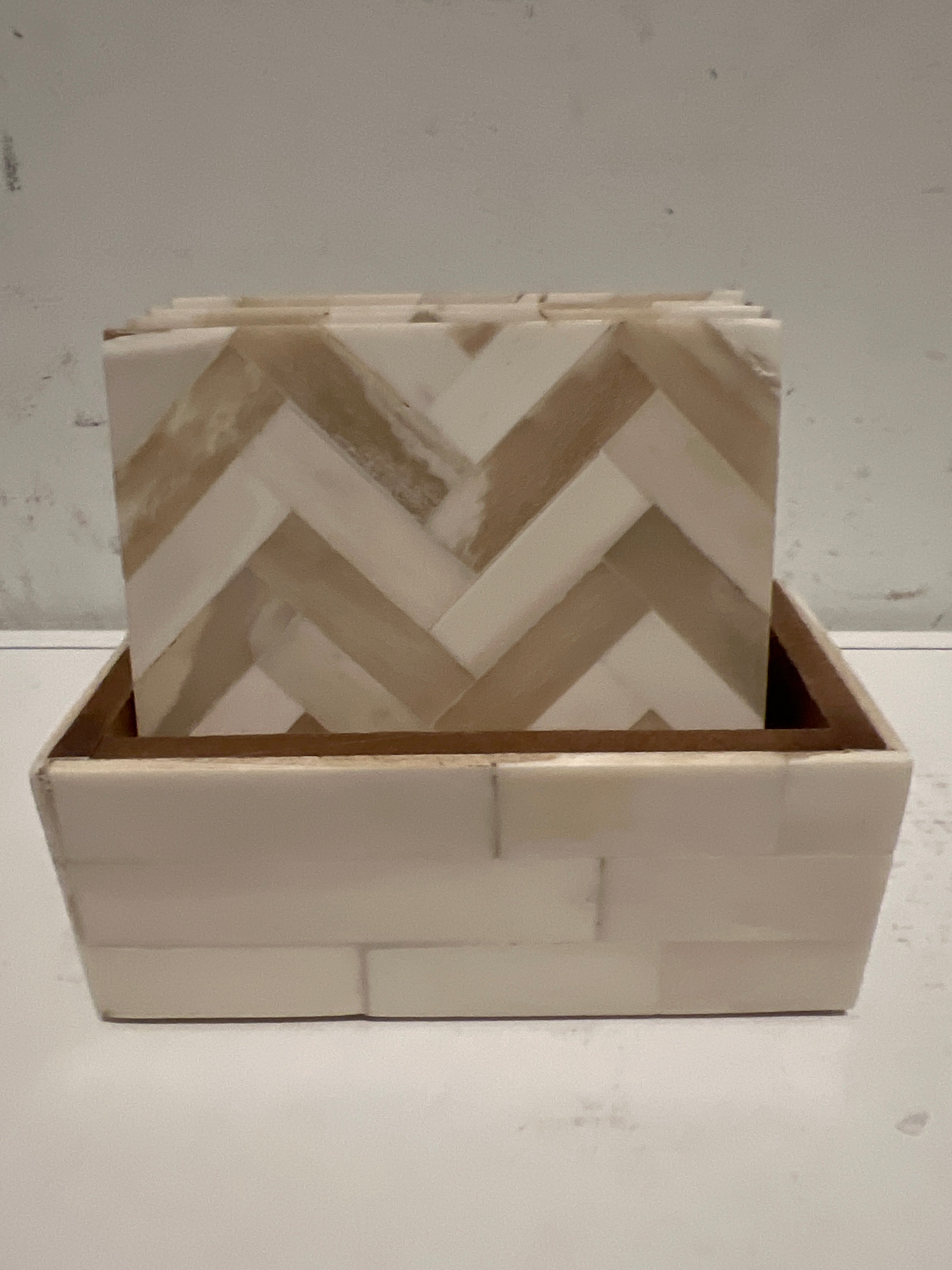 Unique Chevron Coasters