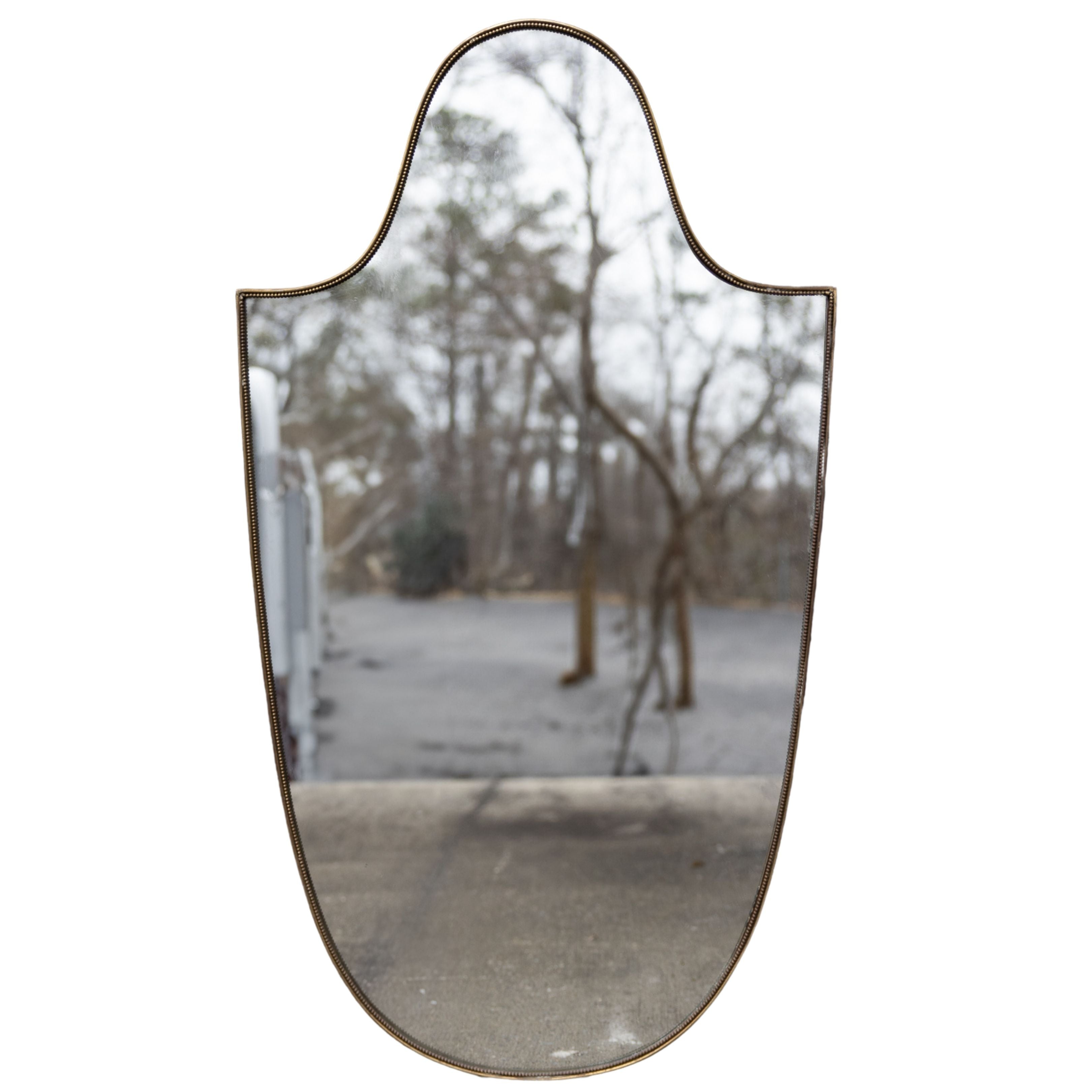 Large Shield Mirror 42.5x23