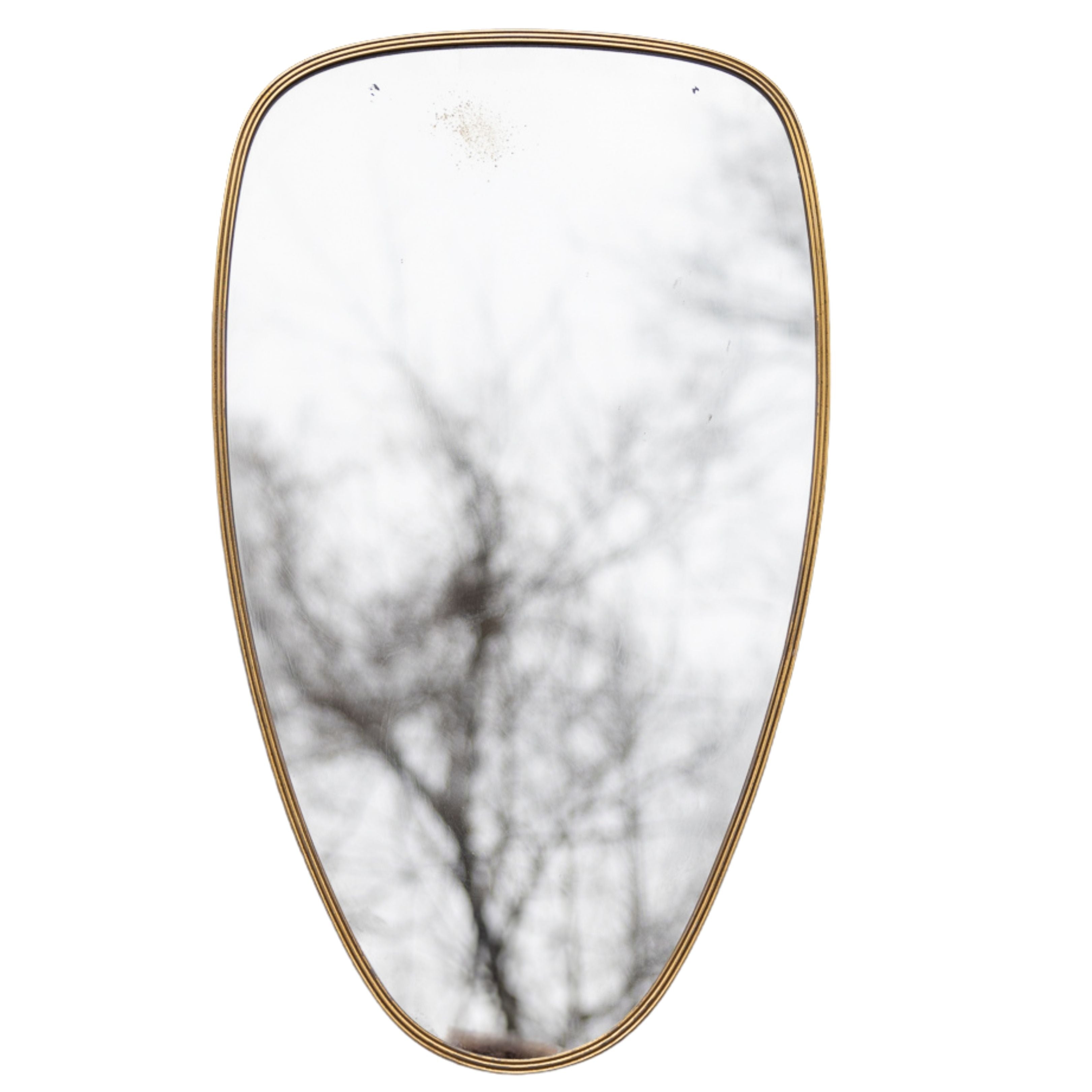 Small Shield Mirror 30x18