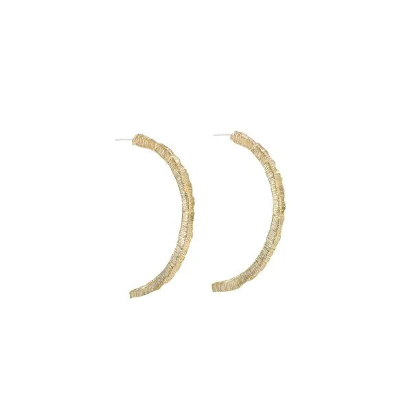 Poppy Row Hoops