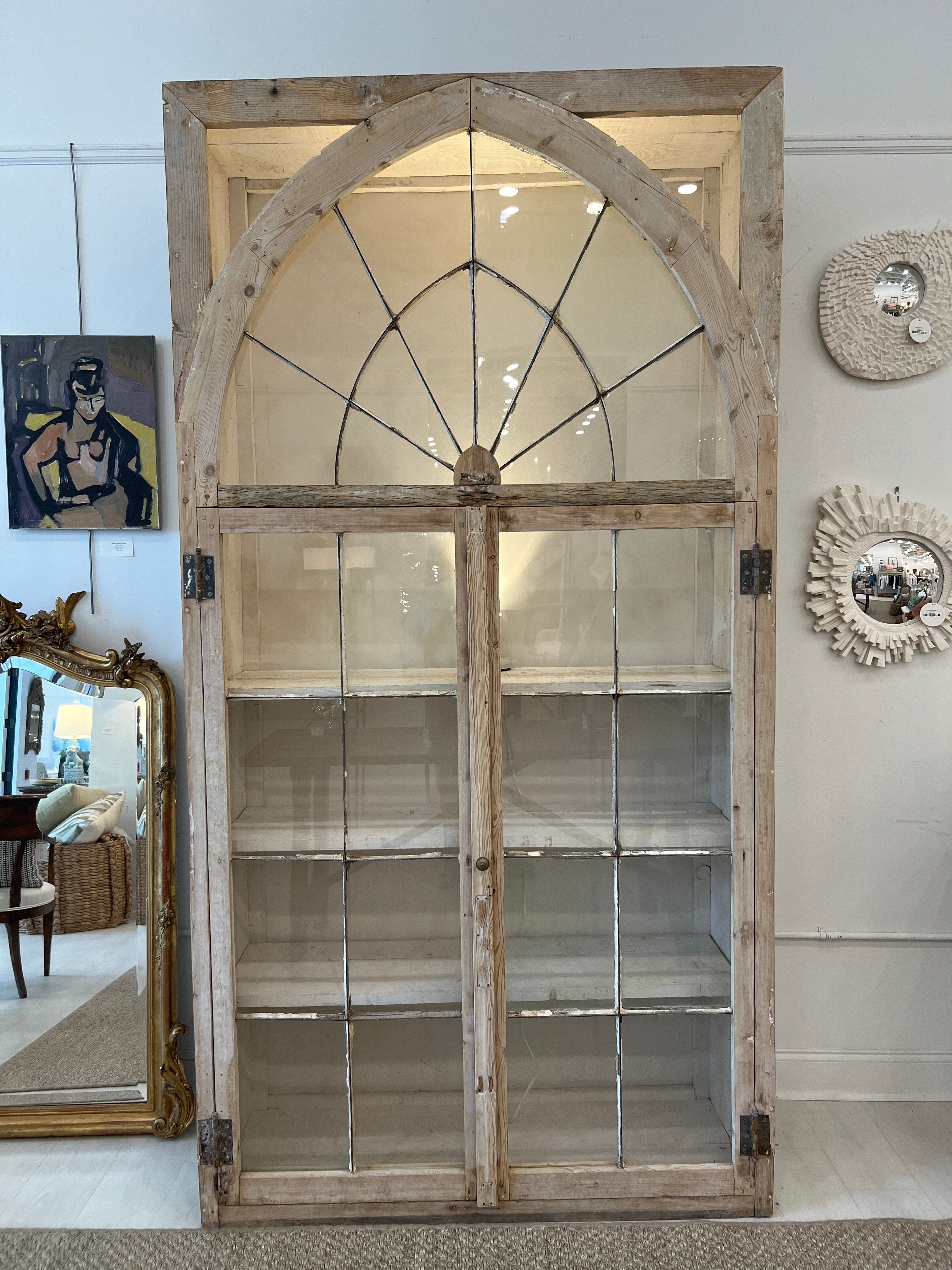 Painted Bibliotheque Bookcase