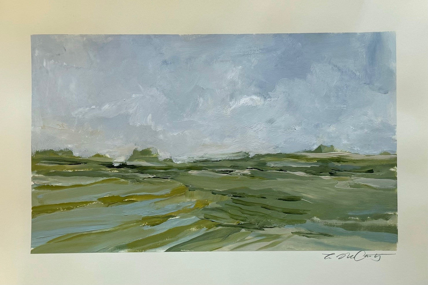 Laura McCarty - On the way to Louisville 6 (15 x22.5)