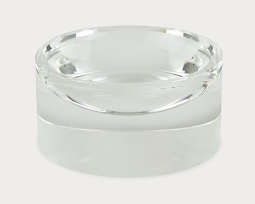 6" Crystal Glass Bowl Round Small